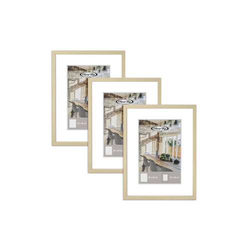 Bild von Posterrahmen 30 x 40 cm 3er Set Kieferimitat