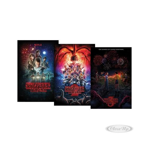 Bild von Stranger Things Poster 3er-Set – Ein Muss für Fans
