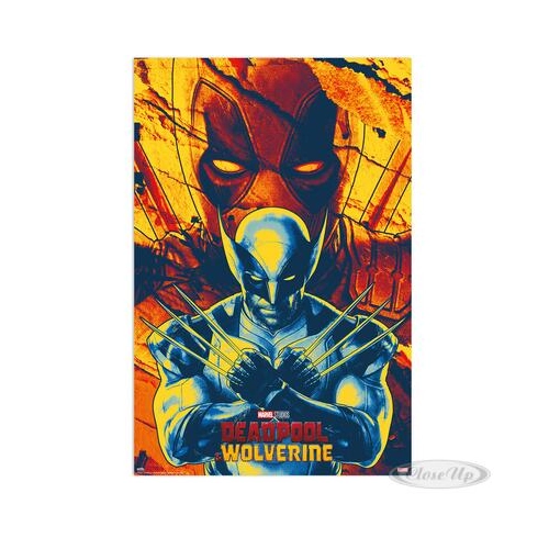 Bild von Marvel Studios Poster Deadpool & Wolverine 3 im Detail