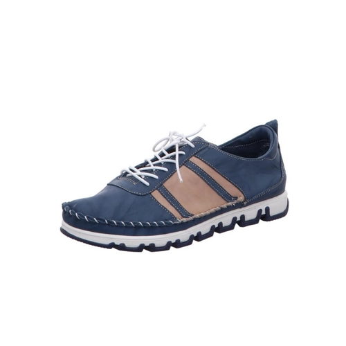 Bild von Gemini Damen Schnürschuh, blau, Gr. 38