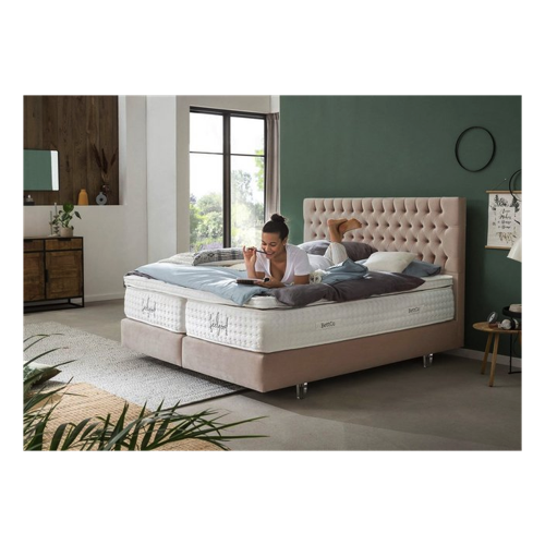 Bild von BettCo Boxspringbett Vegas im Chesterfield-Design