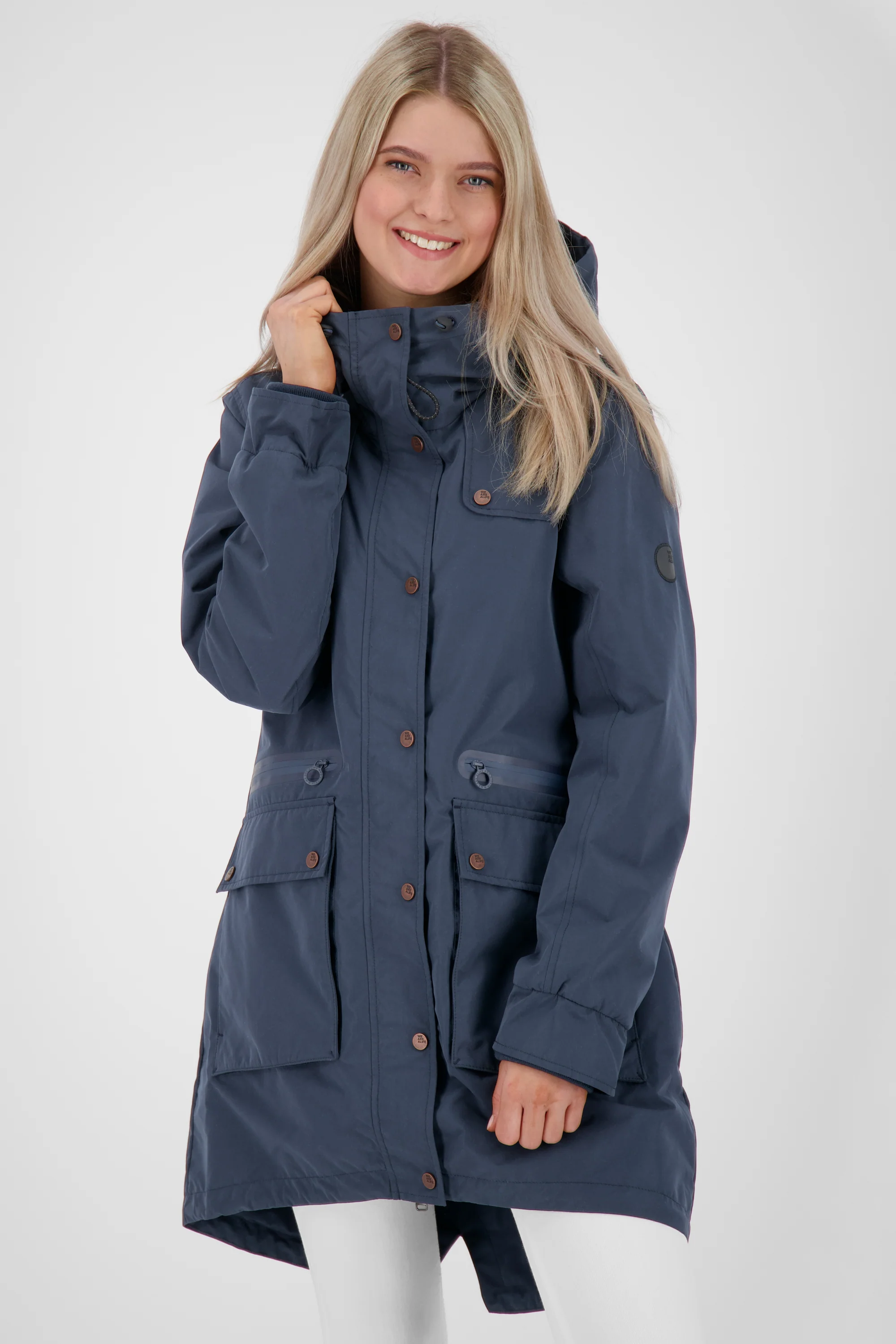 Bild von Alife and Kickin CharlotteAK C Damen Übergangsjacke - Praktisch und stilvoll Dunkelblau