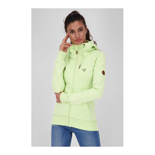 Bild von Cooler Look mit der Damensweatjacke YasminAK A in Hellgrün