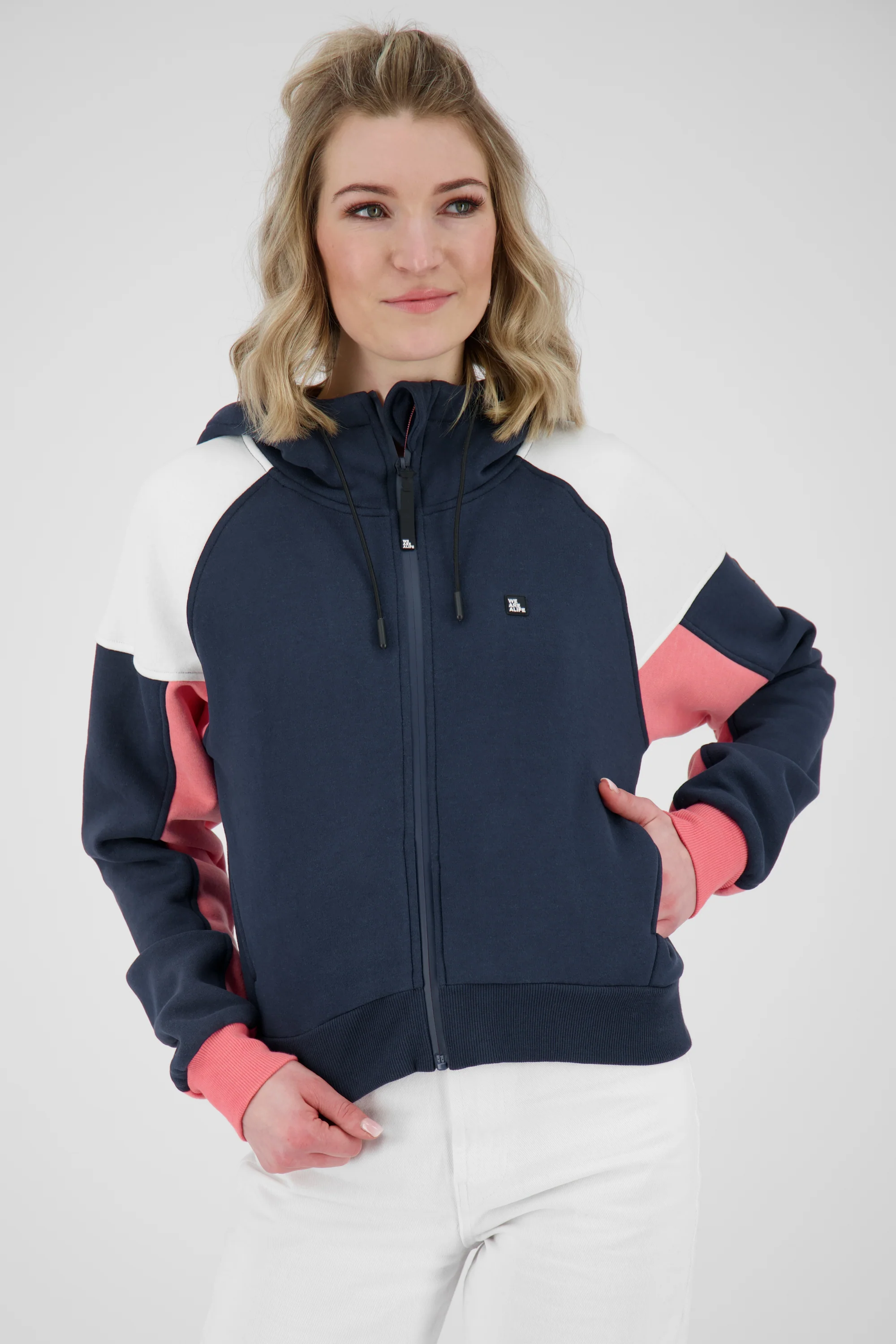 Bild von CaraAK Sweatjacket Dunkelblau