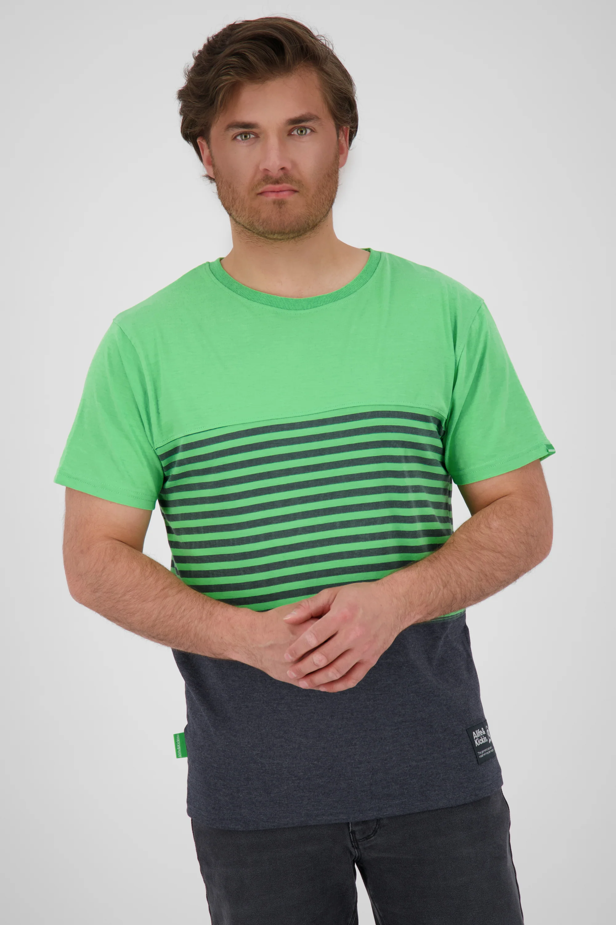 Bild von BenAK B - Farbenfrohes Herren T-Shirt für den Sommer Dunkelblau