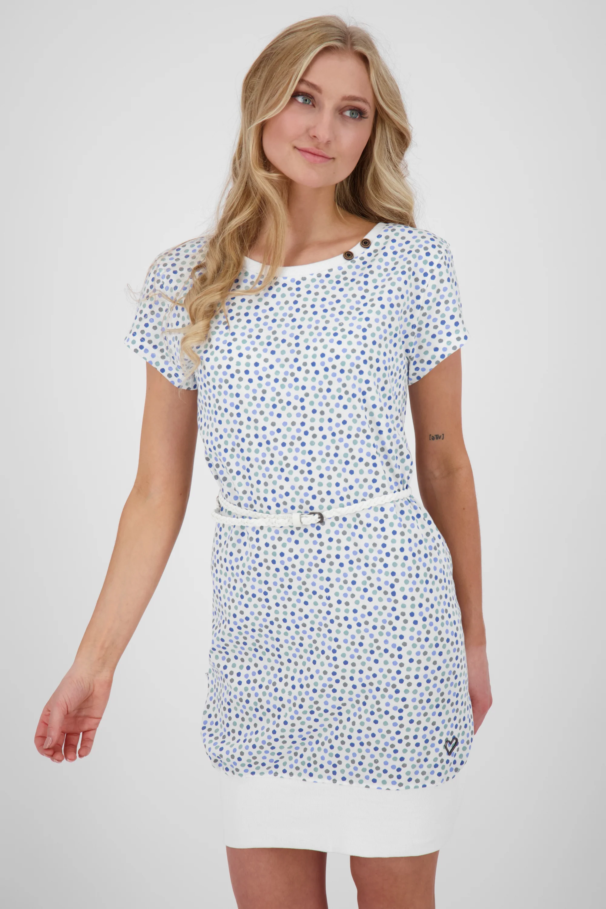 Bild von Leicht und stylisch - CocoAK Kleid für Damen Grau