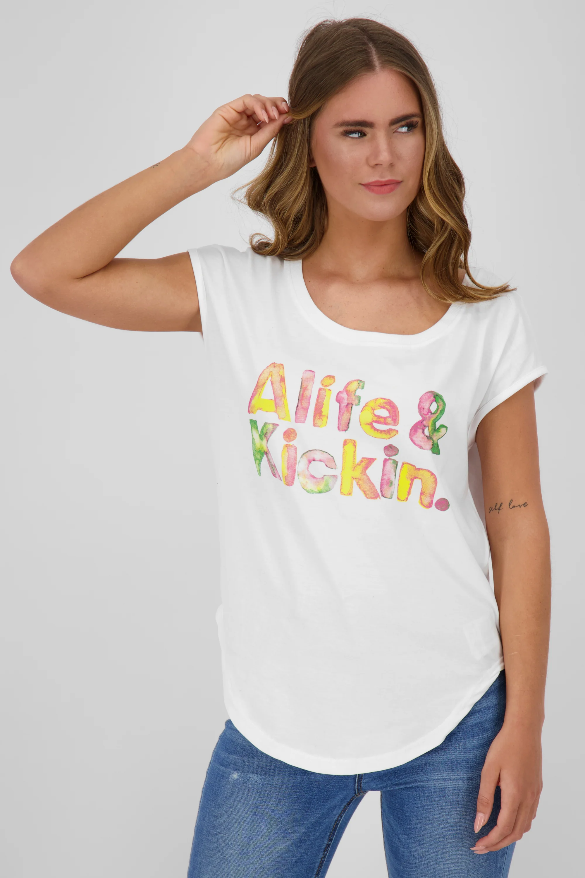 Bild von SelinaAK Shirt Weiß