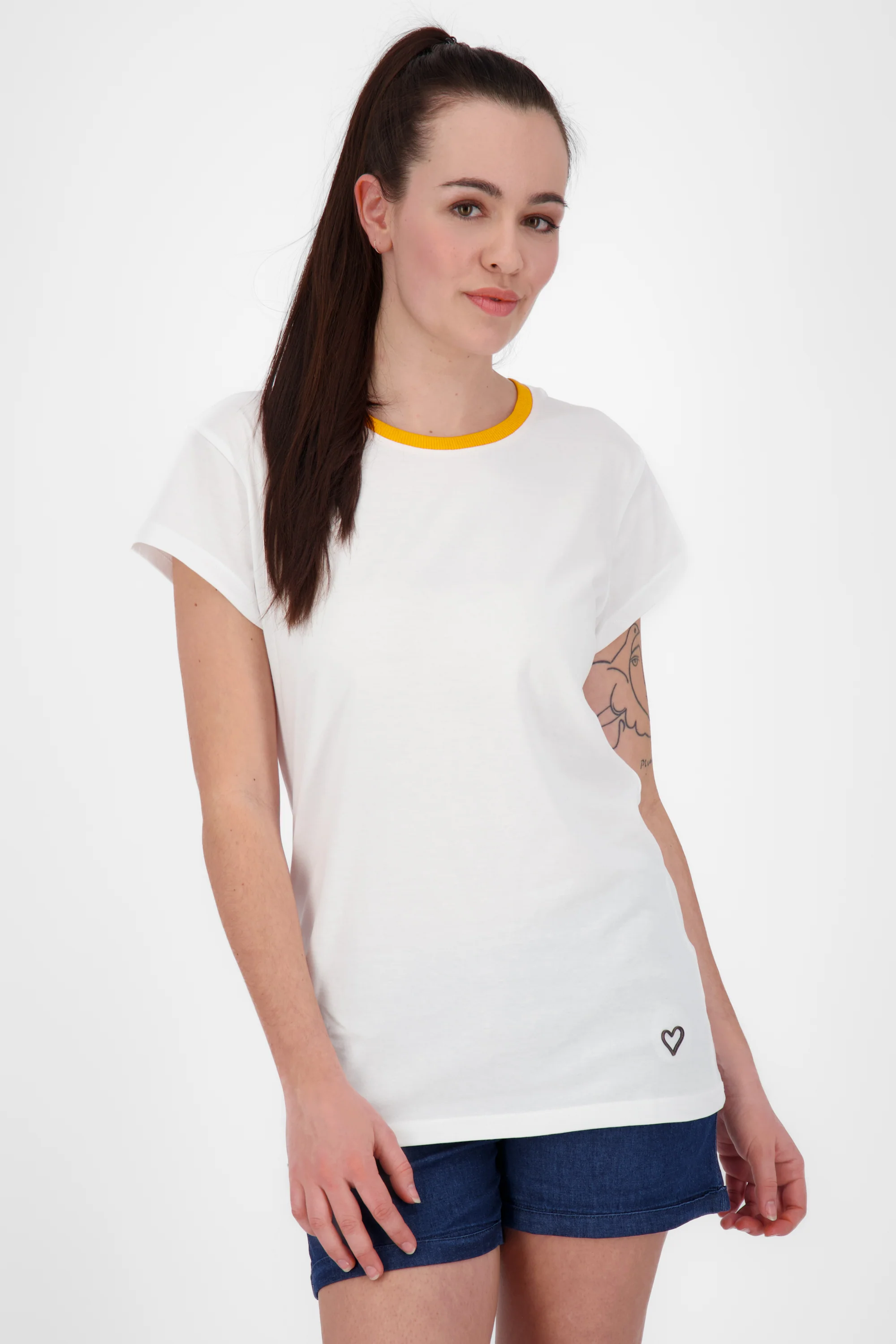 Bild von Sommerliches Damenshirt AmandaAK A Weiß