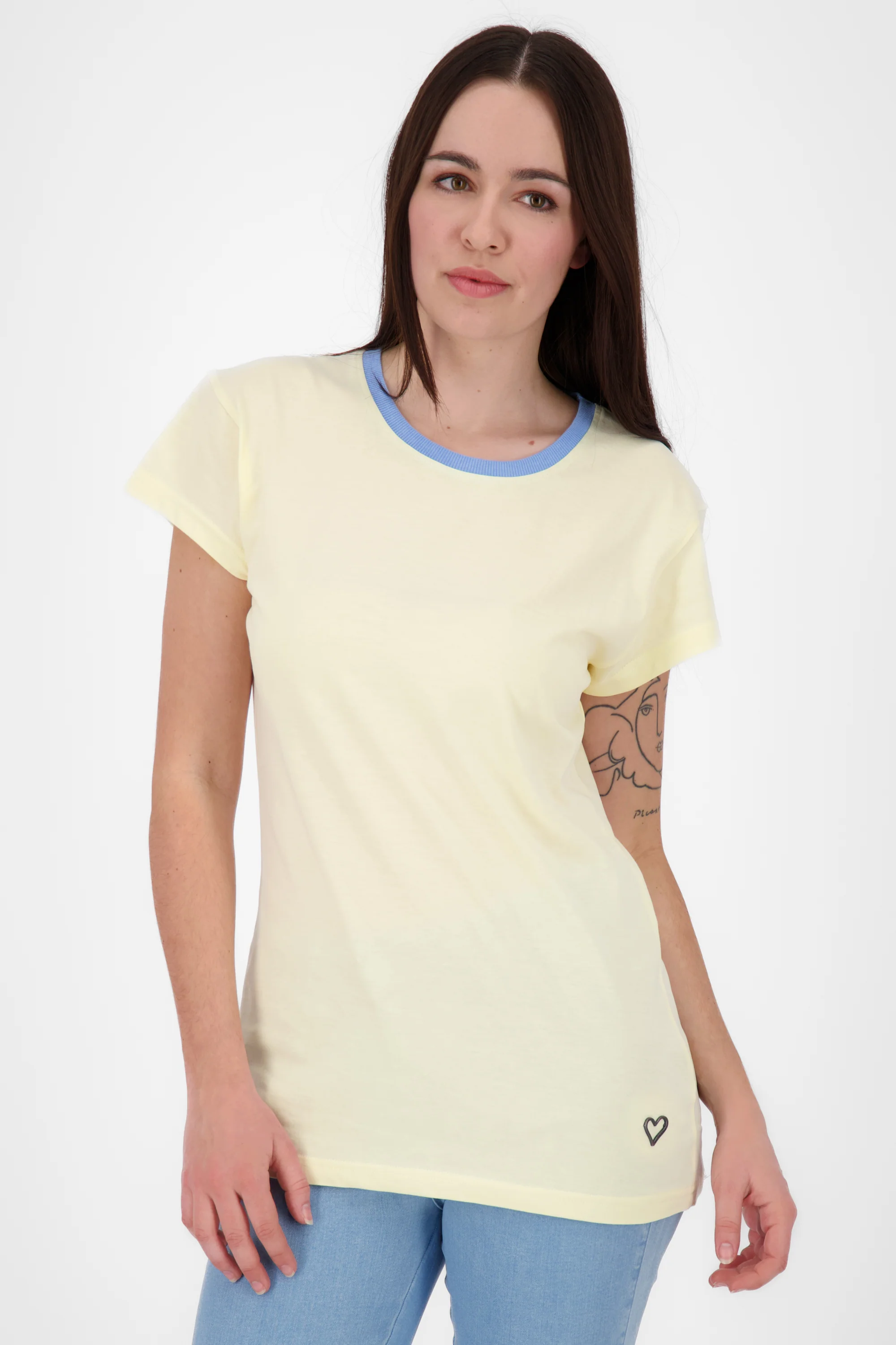 Bild von Sommerliches Damenshirt AmandaAK A Gelb