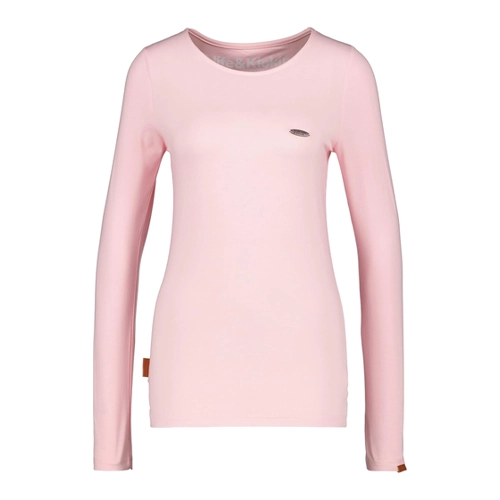 Bild von ALIFE and Kickin SinaAK Longsleeve Damen Langarmshirt – Weiß