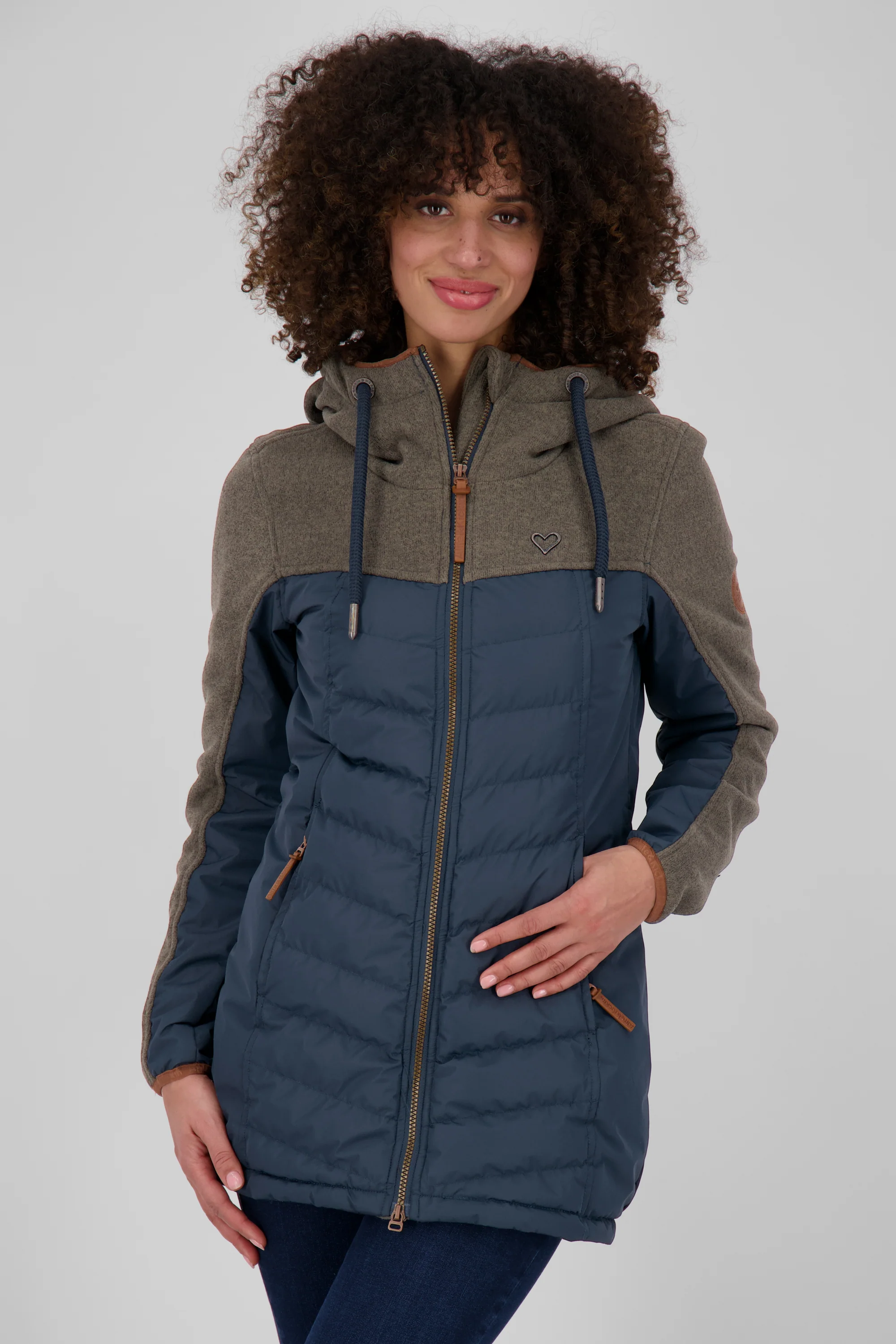 Bild von CobieAK A Hybrid-Jacket Dunkelgrün