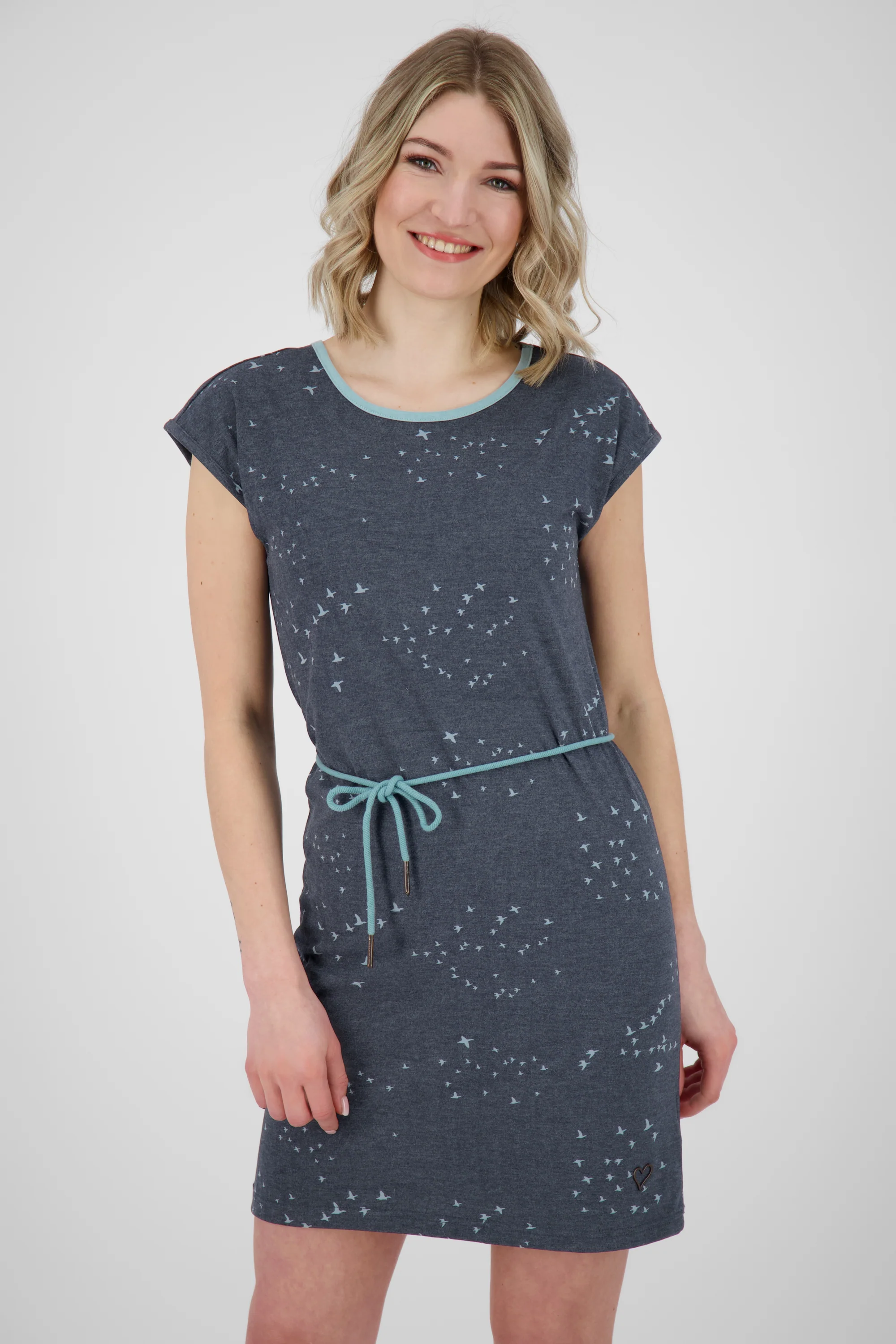 Bild von Damenkleid EllenAK B von Alife and Kickin - Bequem und gemustert Blau