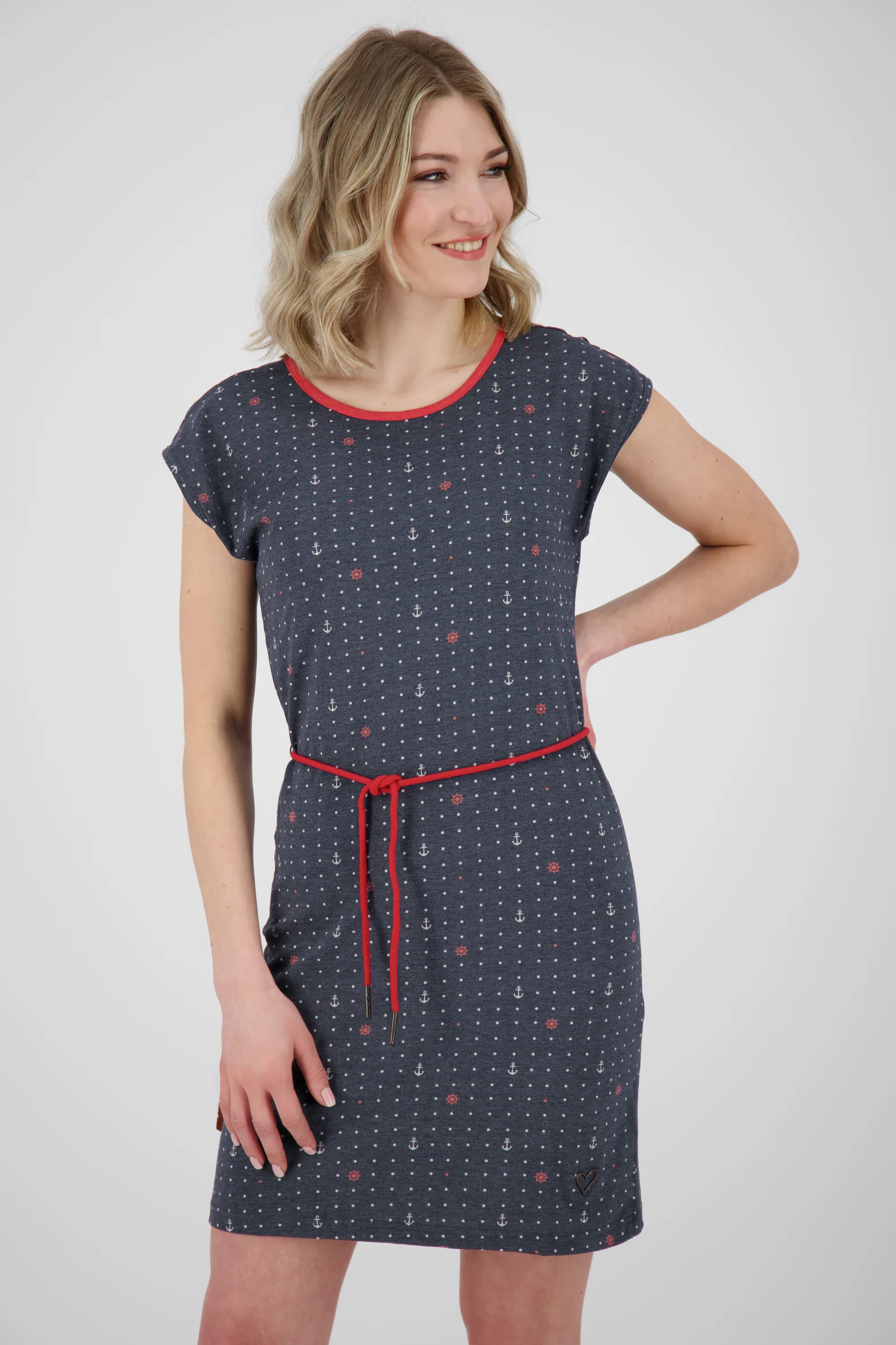 Bild von Damenkleid EllenAK B von Alife and Kickin - Bequem und gemustert Dunkelblau