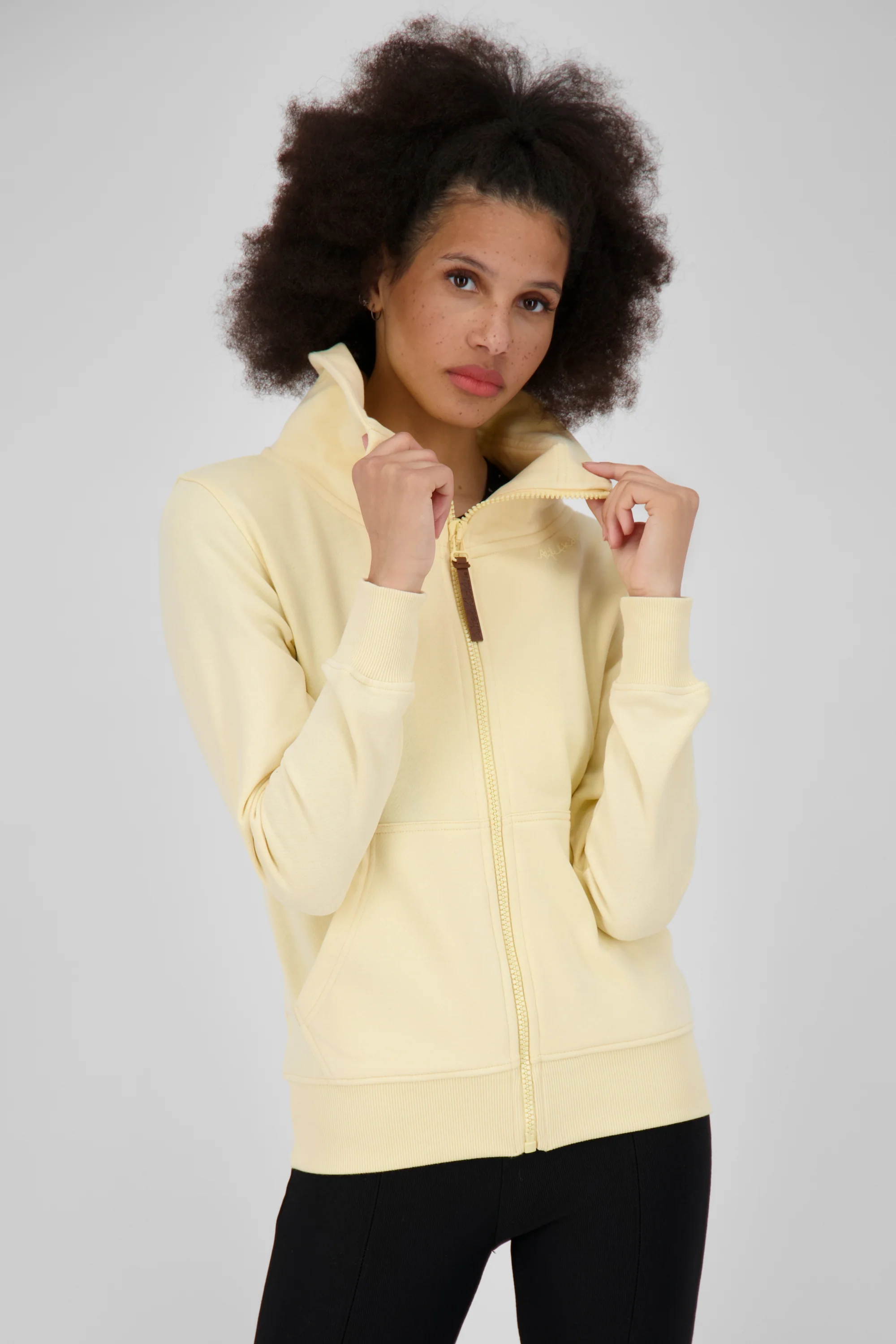 Bild von ALIFE and Kickin VivianaAK A Sweatjacket Damen Sweatjacke Vanilla Melange S