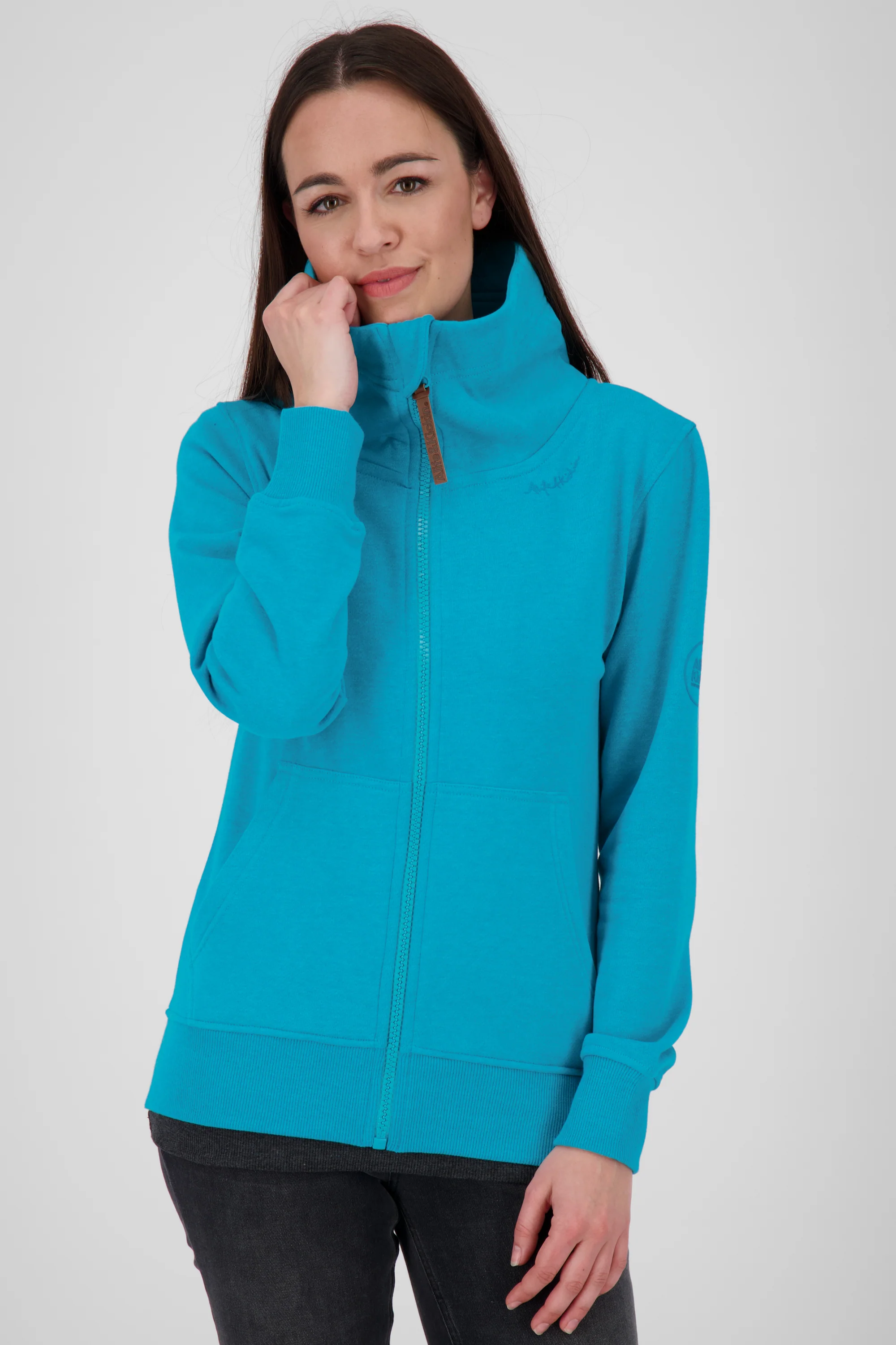 Bild von Stylish und komfortabel: VivianaAK A Damen Sweatjacke Blau