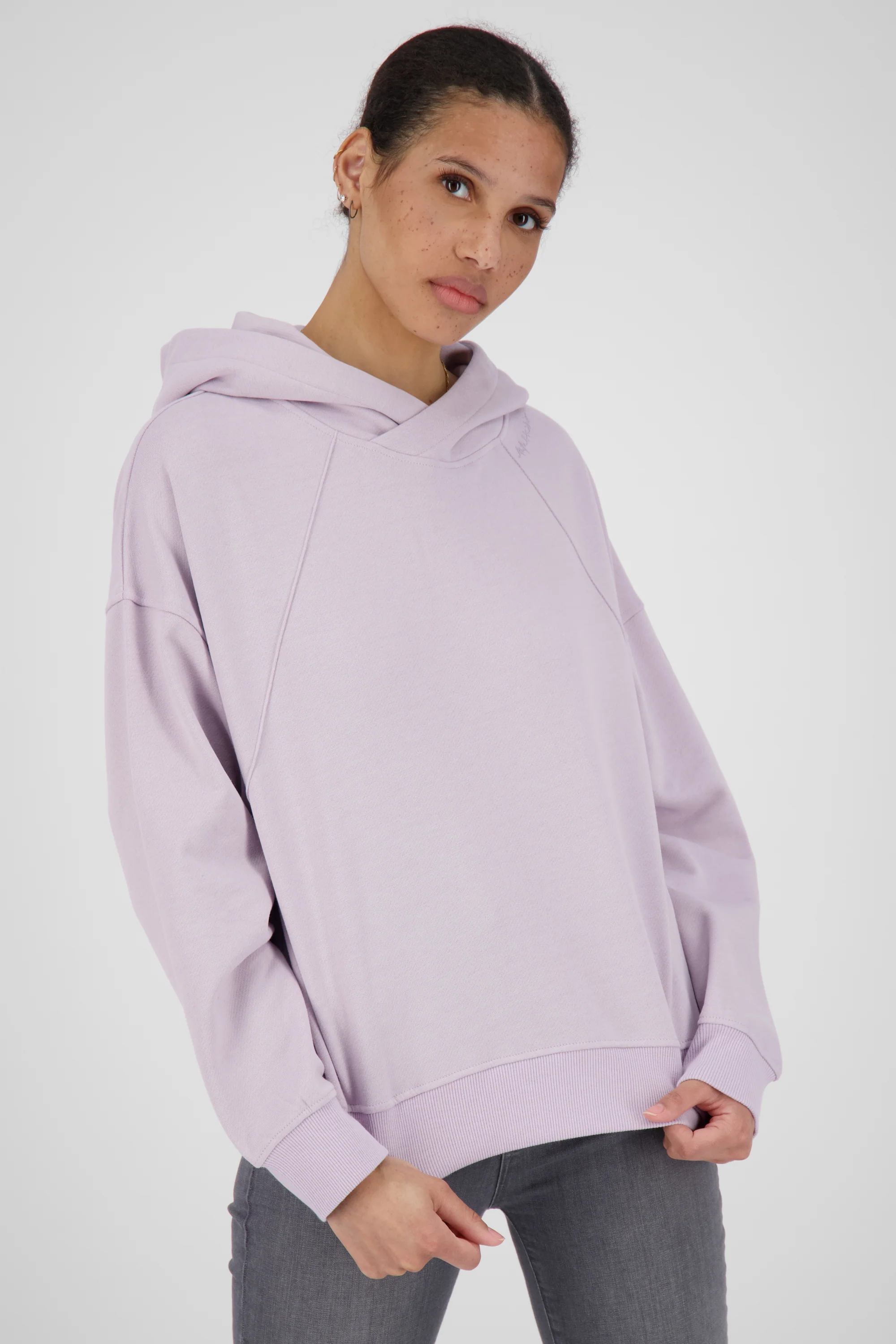 Bild von Alife and Kickin Sweatpullover JerraAK A - Cropped Style für den Frühling Violett