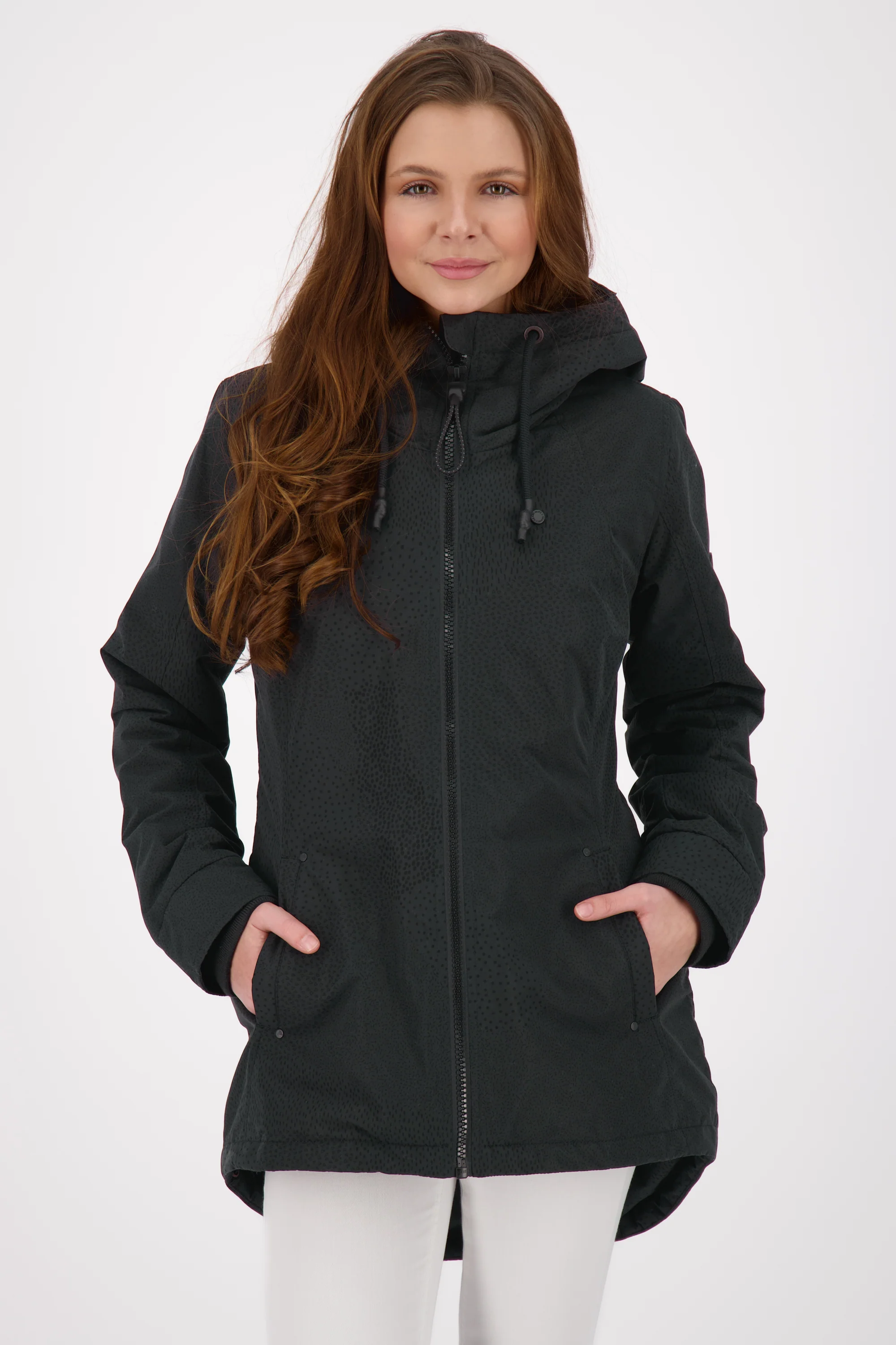 Bild von Damenjacke von Alife and Kickin - LilouAK B mit sportivem Design Schwarz