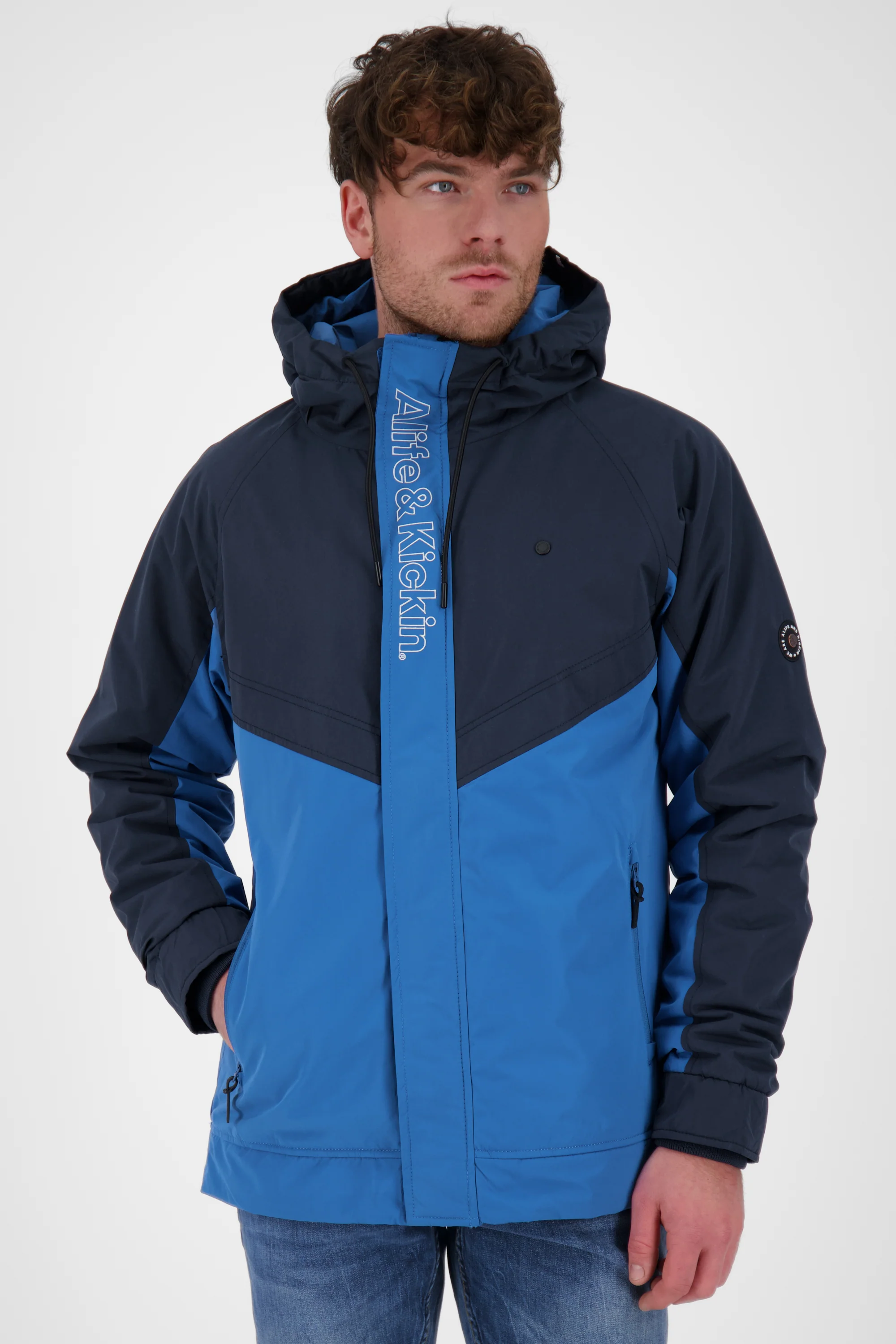 Bild von JackAK A - Herren Kurzjacke in sportlichem Design für jede Jahreszeit Blau