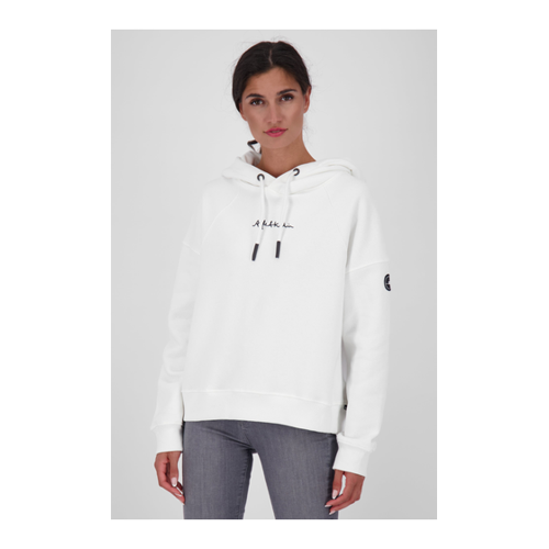 Bild von Oversize-Kapuzensweatshirt JessyAK A Damen Weiß