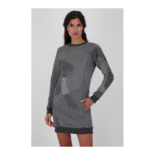Bild von Trendiges Sweatkleid DeliaAK B für Damen in Schwarz