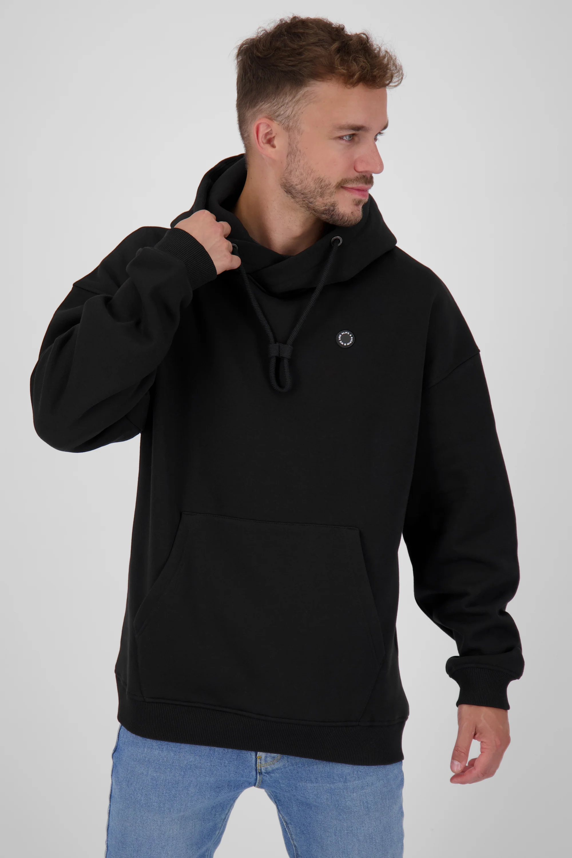 Bild von YannisAK A Herren Sweatshirt -  vielseitig kombinierbar Schwarz