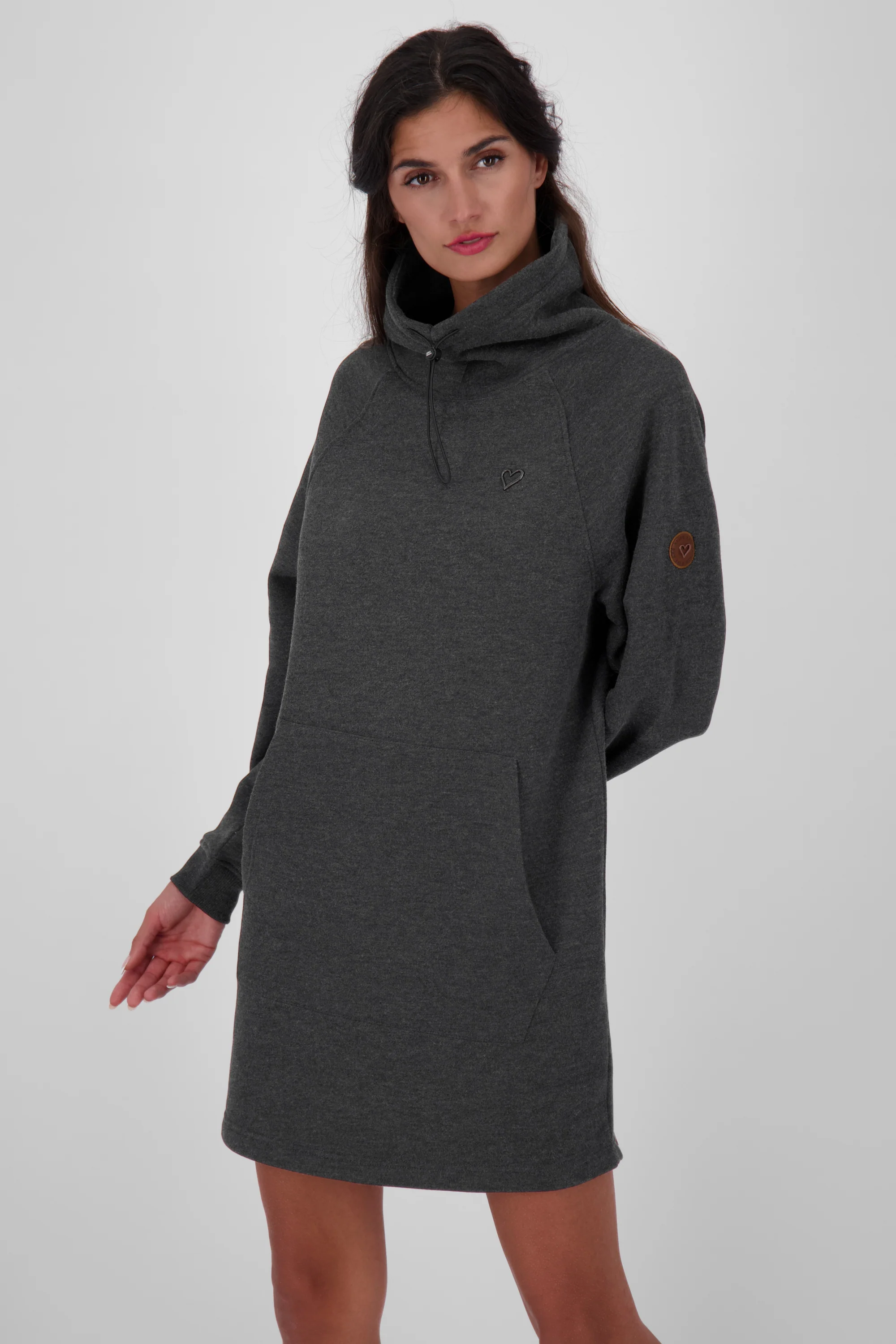 Bild von Sweatdress Damen BabsiAK A für ultimatives Wohlfühl-Erlebnis Schwarz