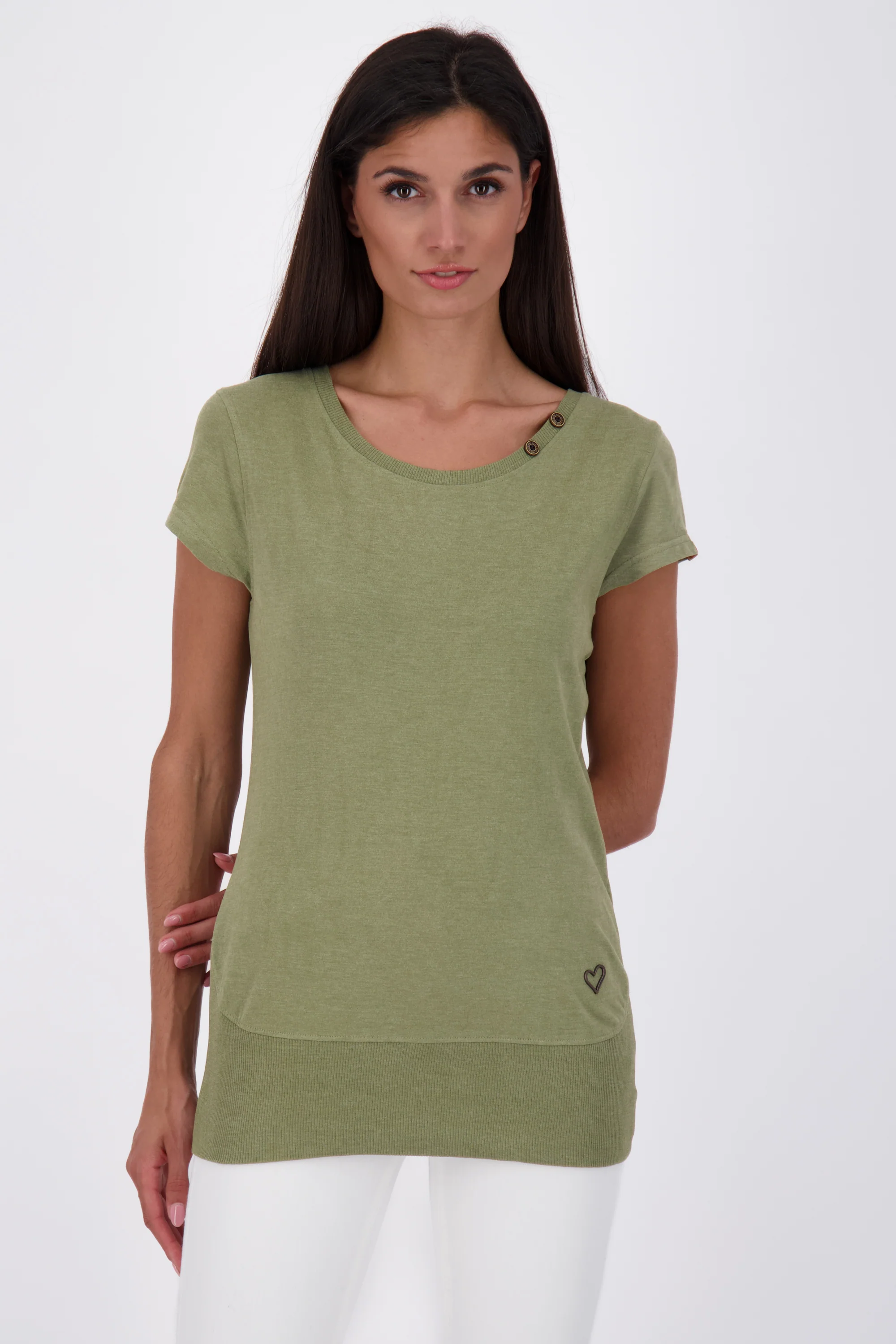Bild von Sommerlich Chic. Kurzarmshirt Damen CocoAK A Grün