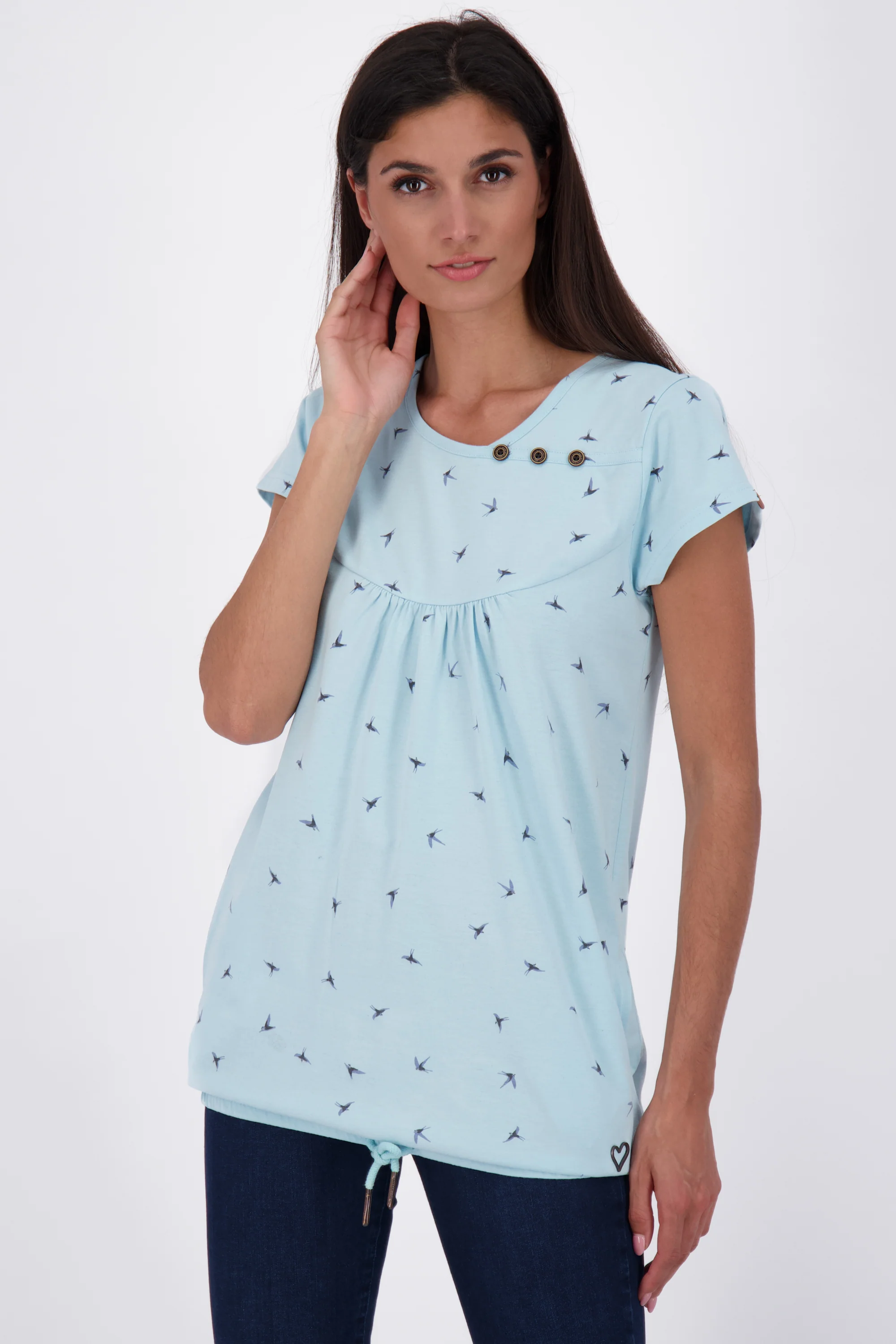 Bild von Sommer-Shirt mit Stil SummerAK B für jeden Anlass Hellblau