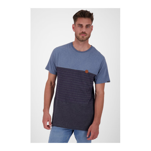 Bild von BenAK Z T-Shirt Herren mit Streifen Dunkelblau