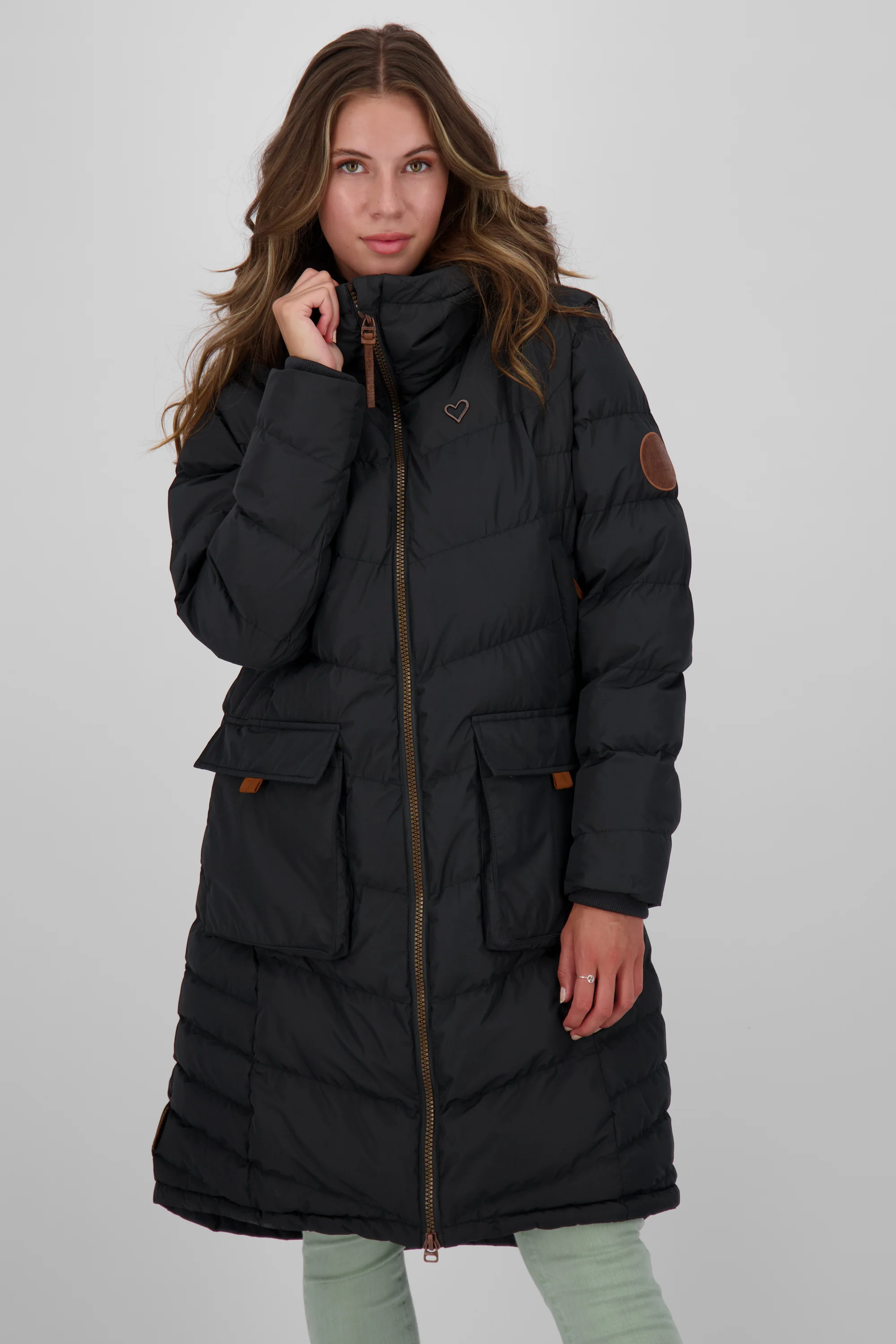 Bild von PetraAK A Winterjacke Damen  Schwarz