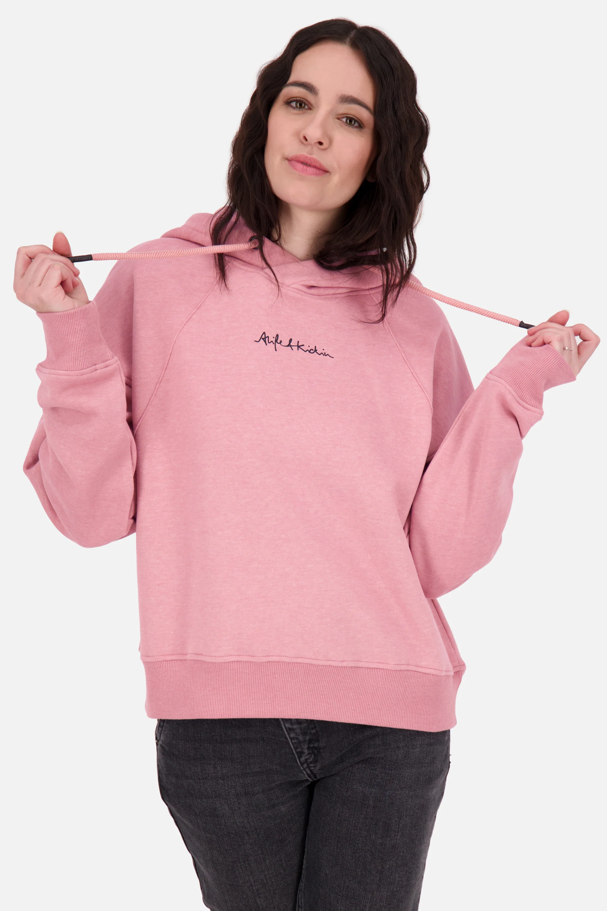 Bild von Damen Kapuzensweatshirt JessyAK A Rosa