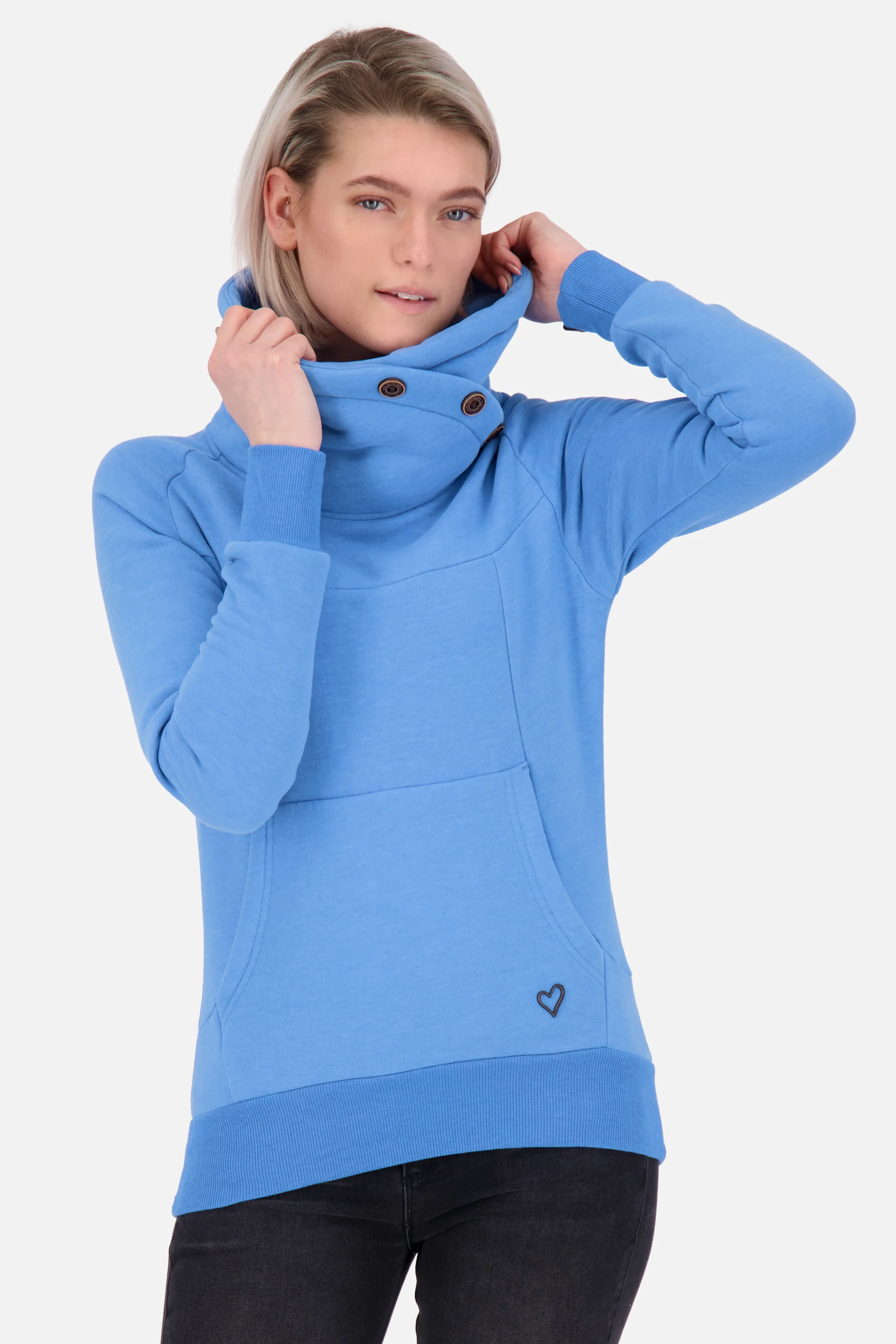 Bild von Damen Sweatshirt VioletAK A zum wohlfühlen Blau