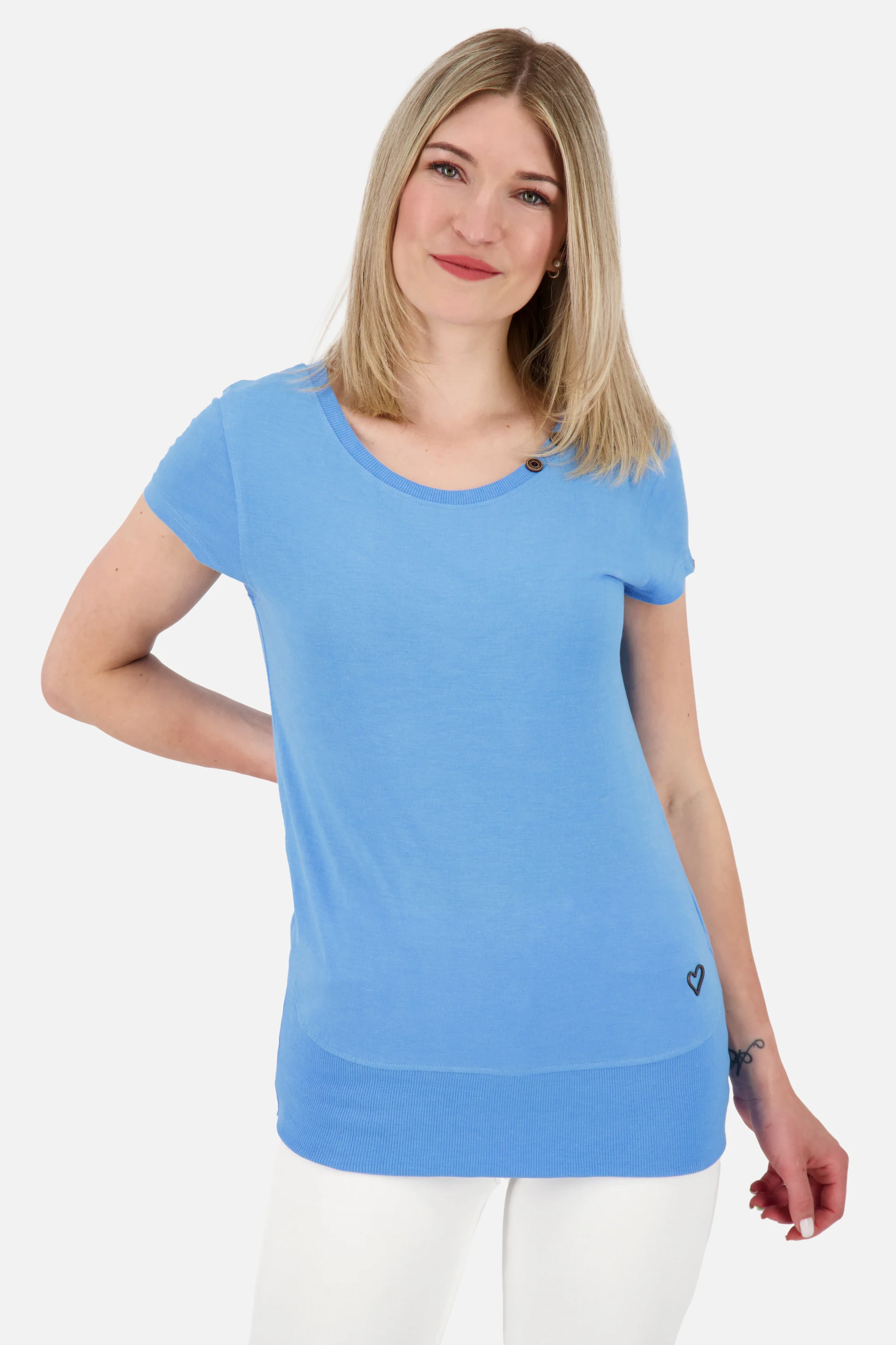 Bild von CocoAK A T-Shirt von Alife and Kickin: Farbenfroh und modisch Blau