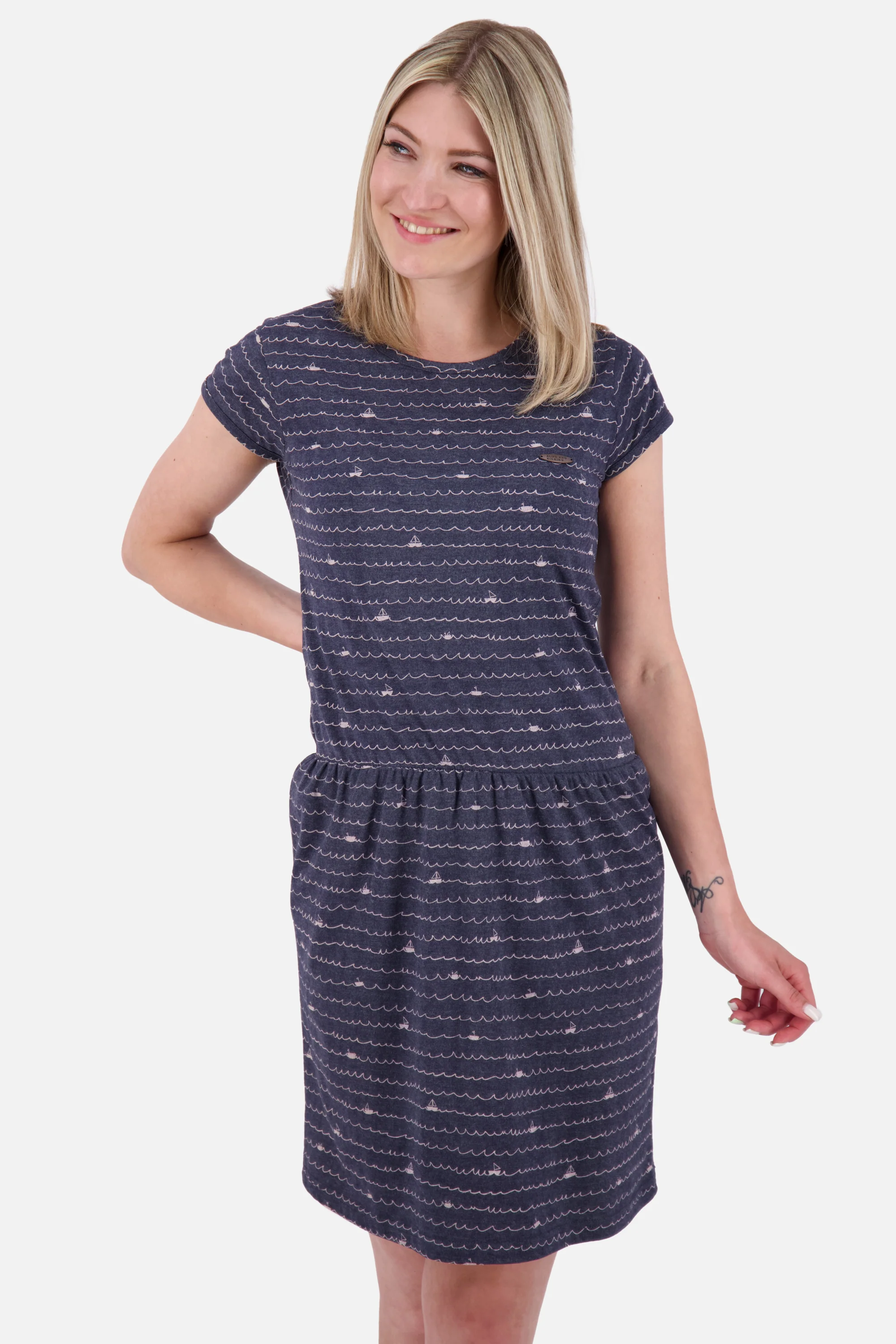Bild von Leichtes und hübsches Kleid - ShannaAK B von Alife and Kickin Dunkelblau