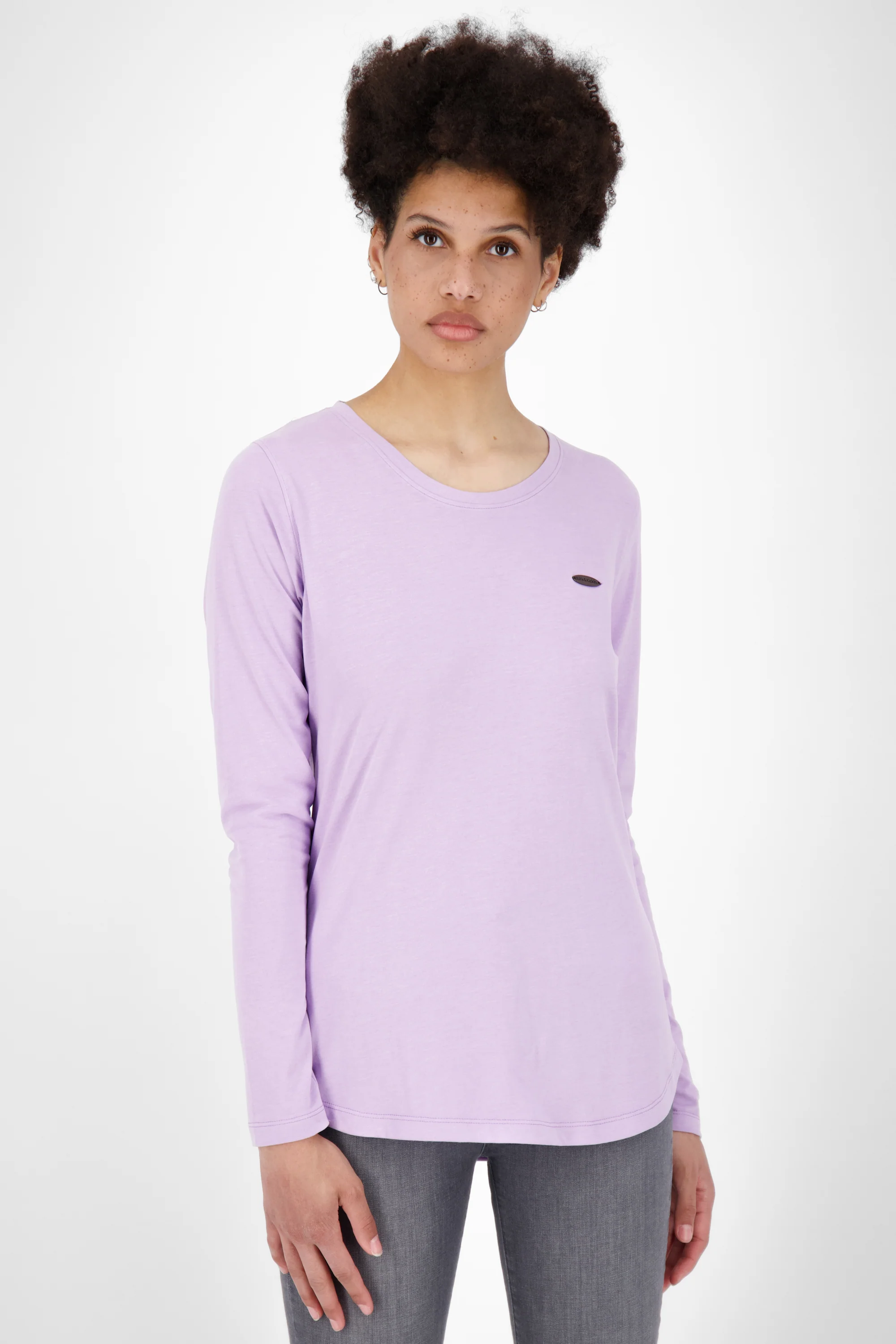 Bild von Sportlich und feminin - Langarmshirt LeaAK A für modische Frauen Violett