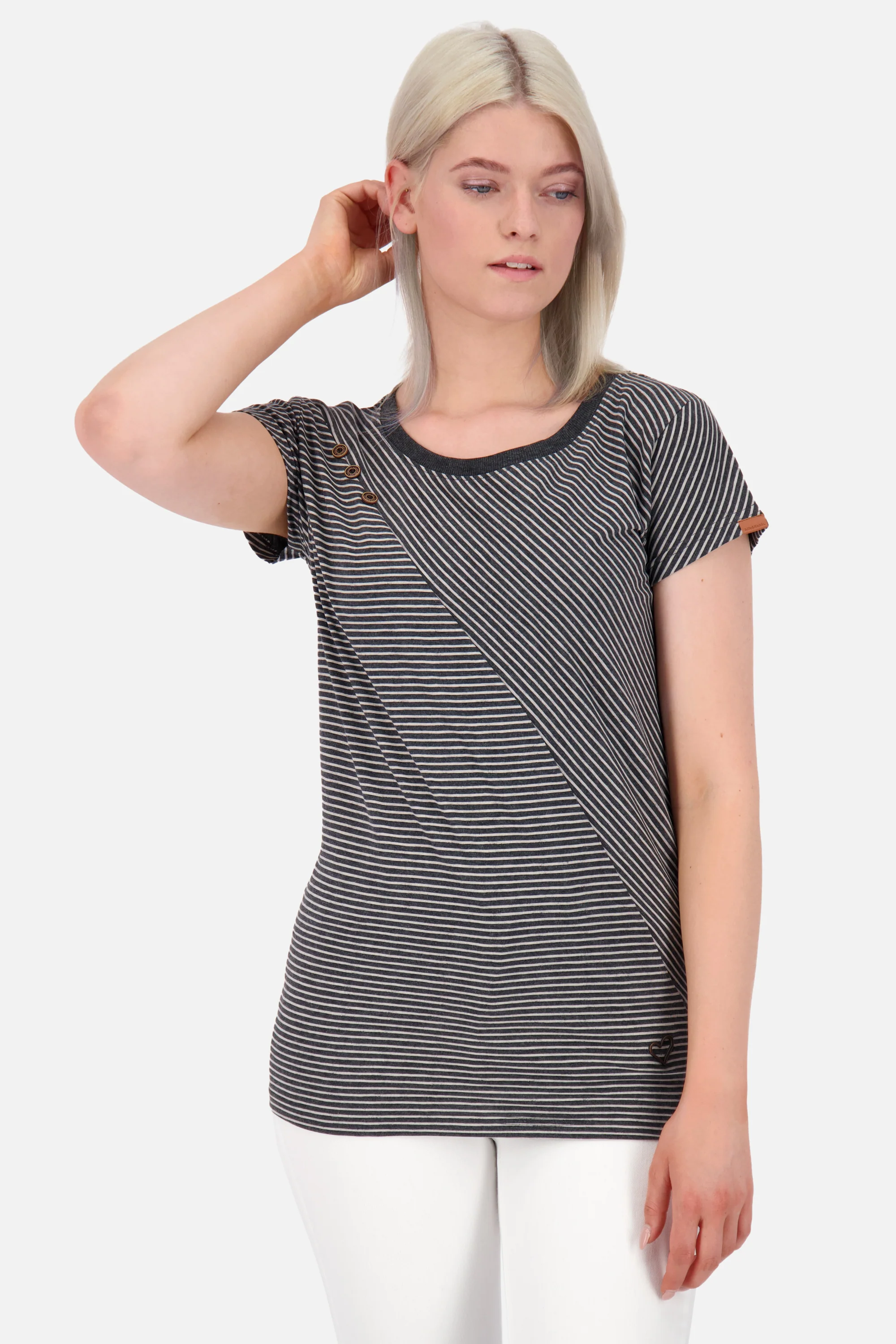Bild von Kurzarmshirt ZoeAK Z für trendige Damen Schwarz