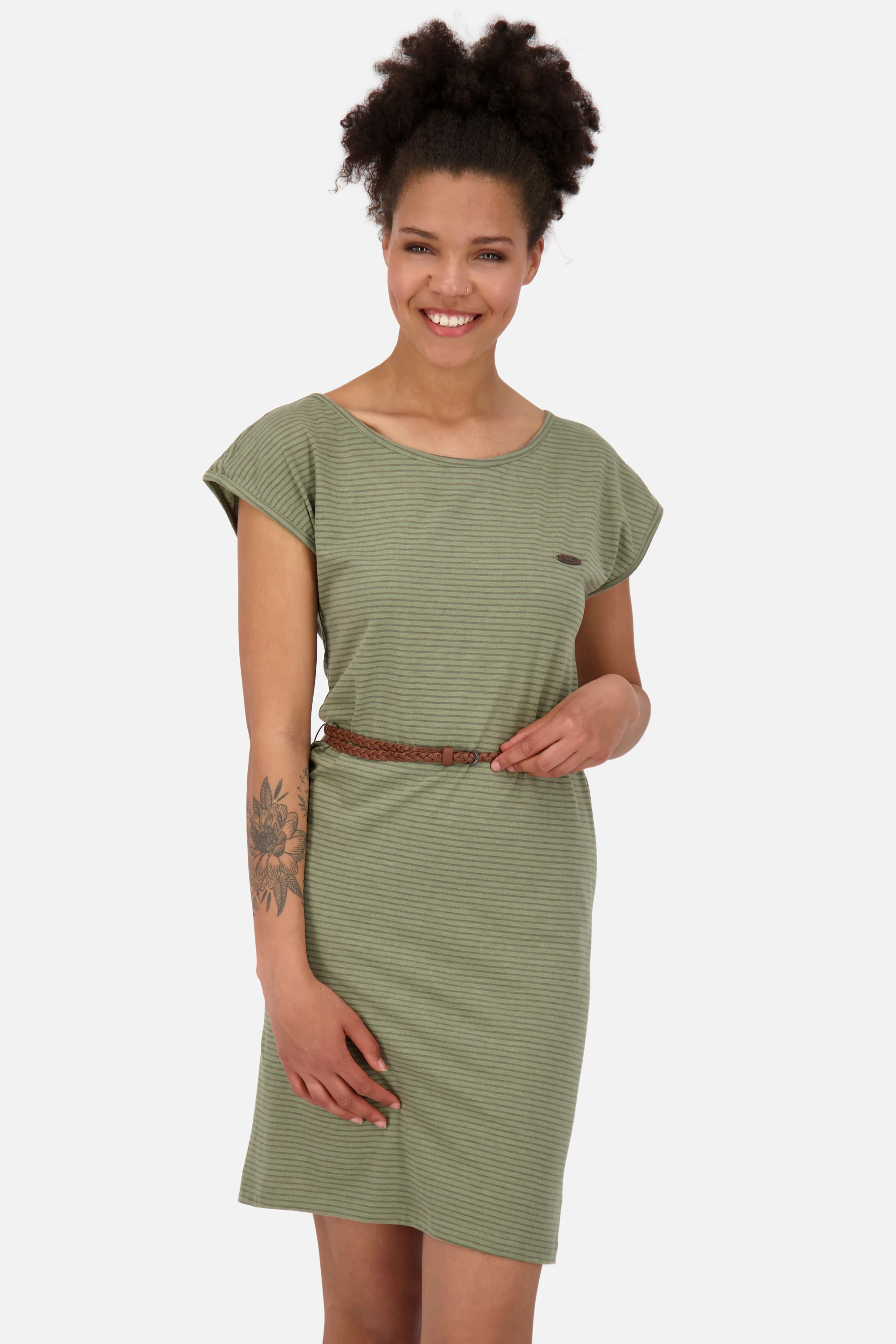 Bild von Damen Kleid ElliAK Z von Alife and Kickin - Schmal geschnitten und bequem Grün