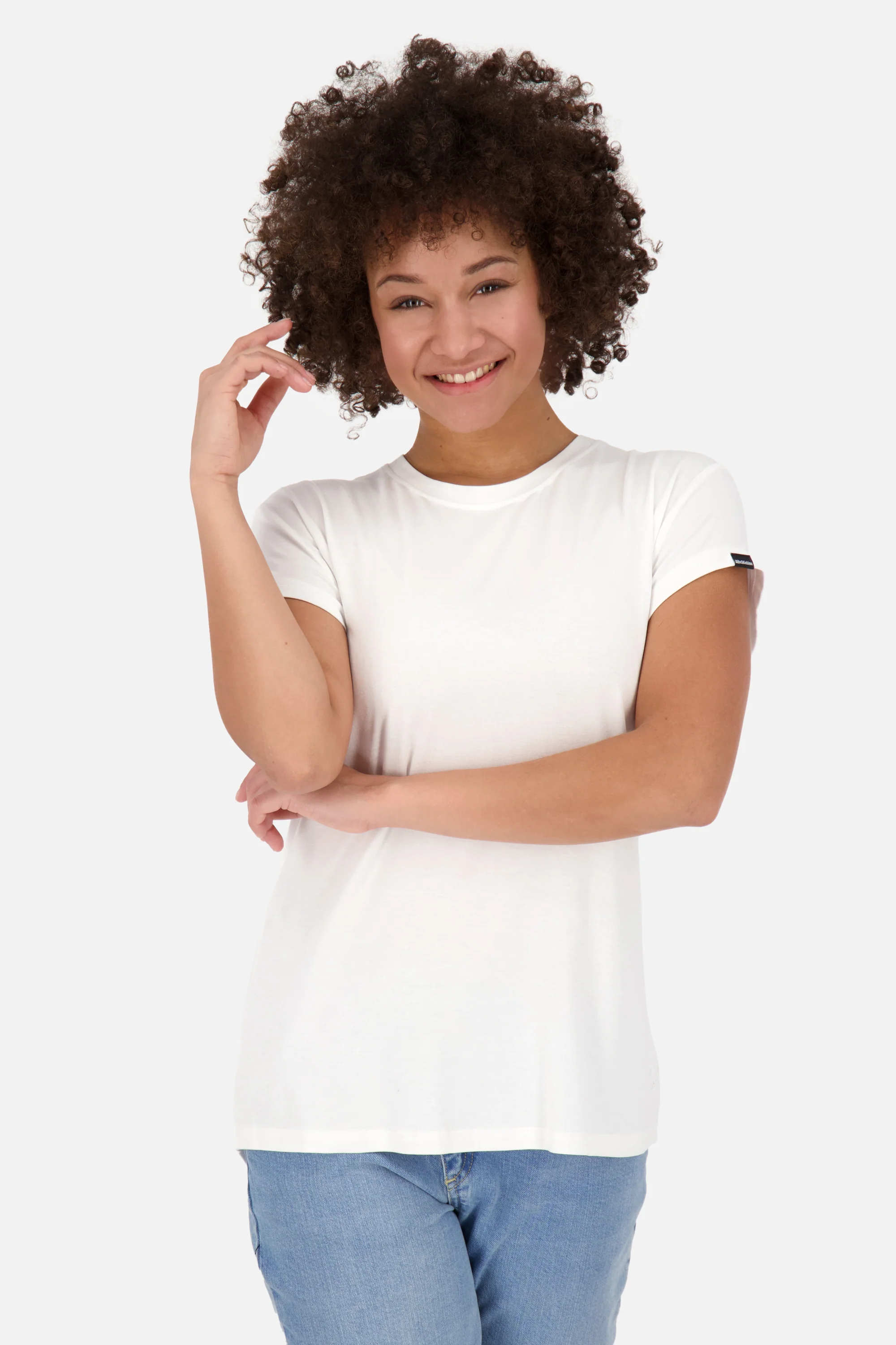 Bild von T-Shirt MimmyAK A für Damen - Stilvoll kombinierbar und angenehm zu tragen Weiß