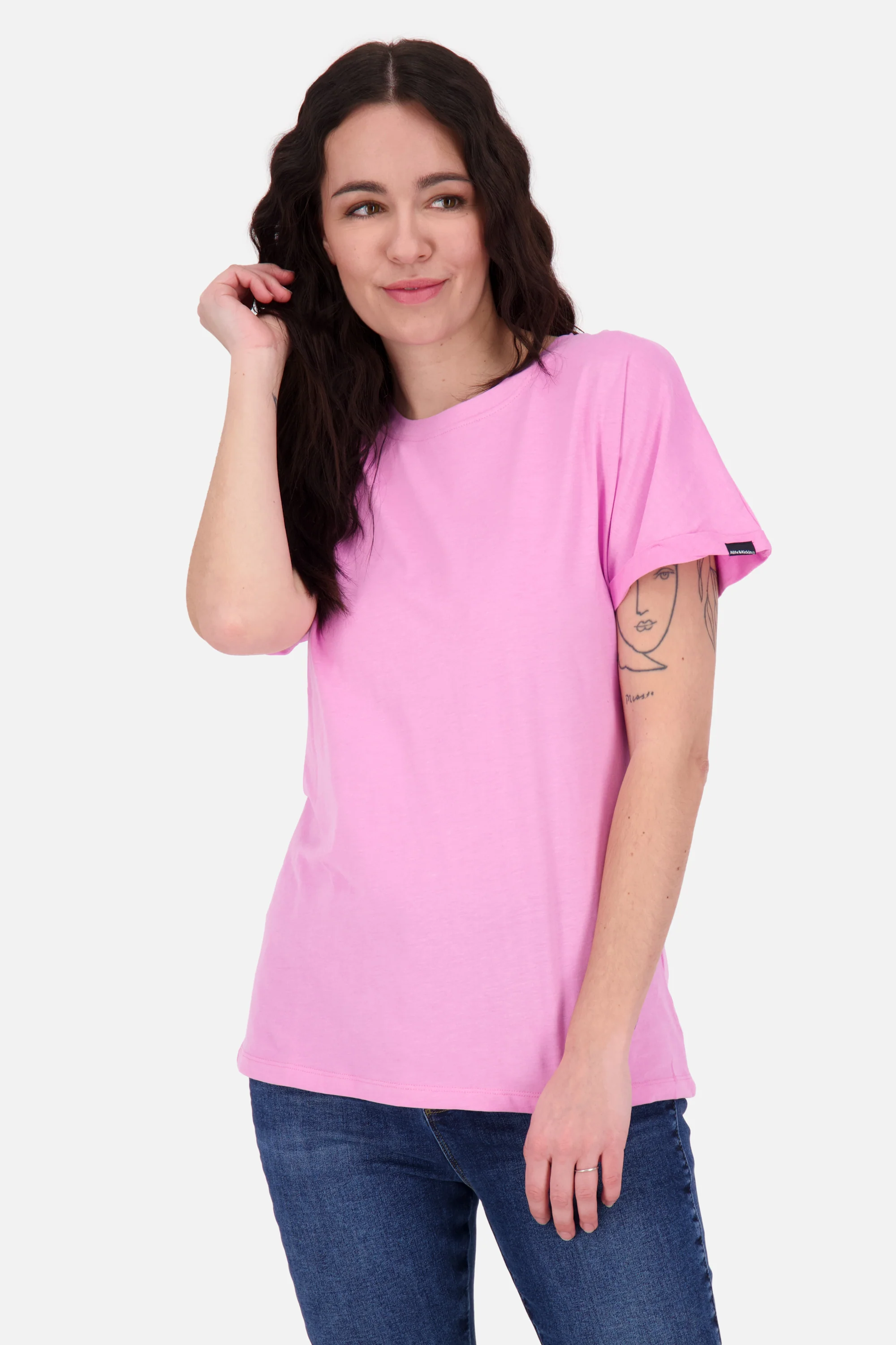 Bild von Lässiger Sommerlook T-Shirt MalaikaAK A Damen Pink
