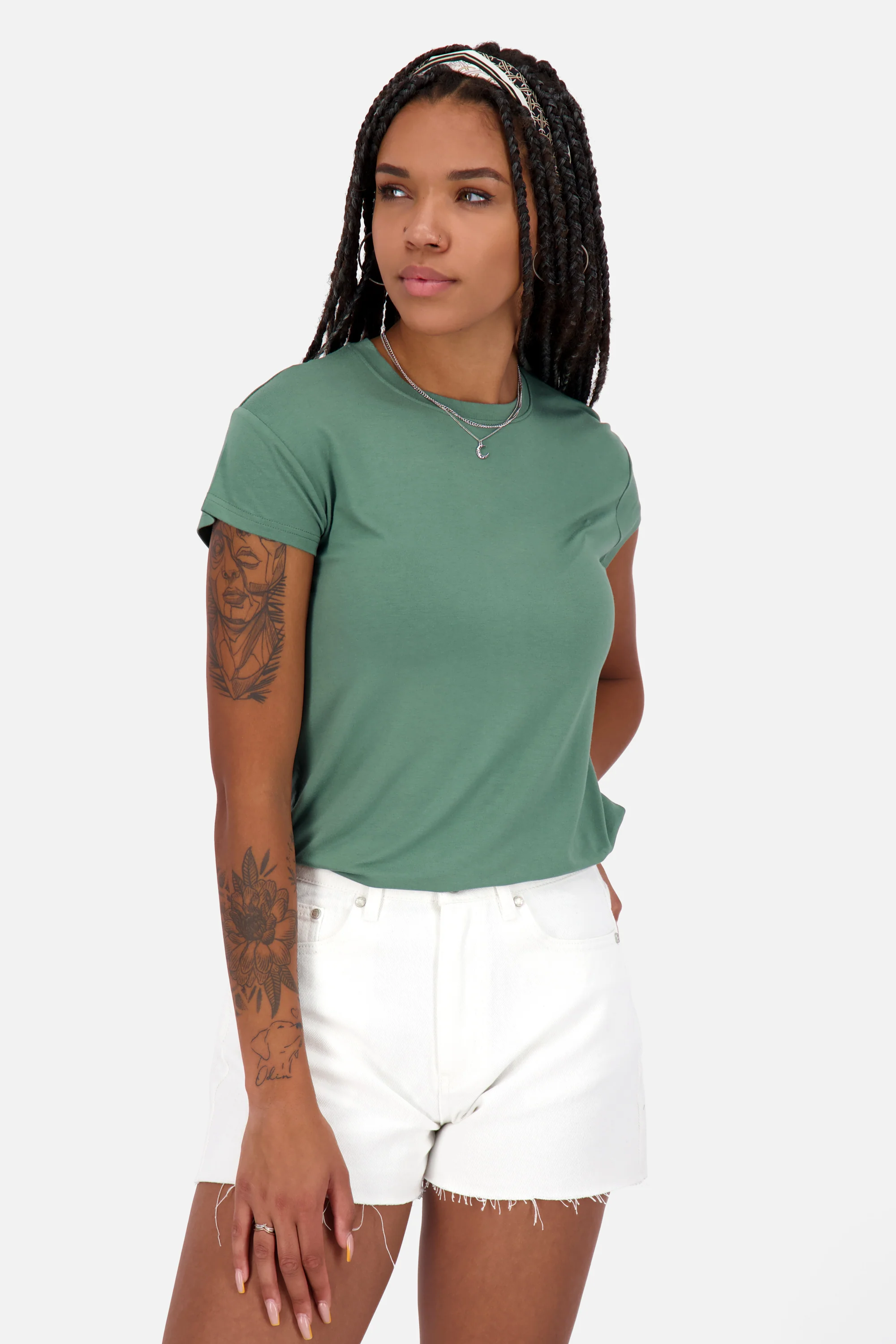 Bild von T-Shirt Damen MimmyAK A Dunkelgrün