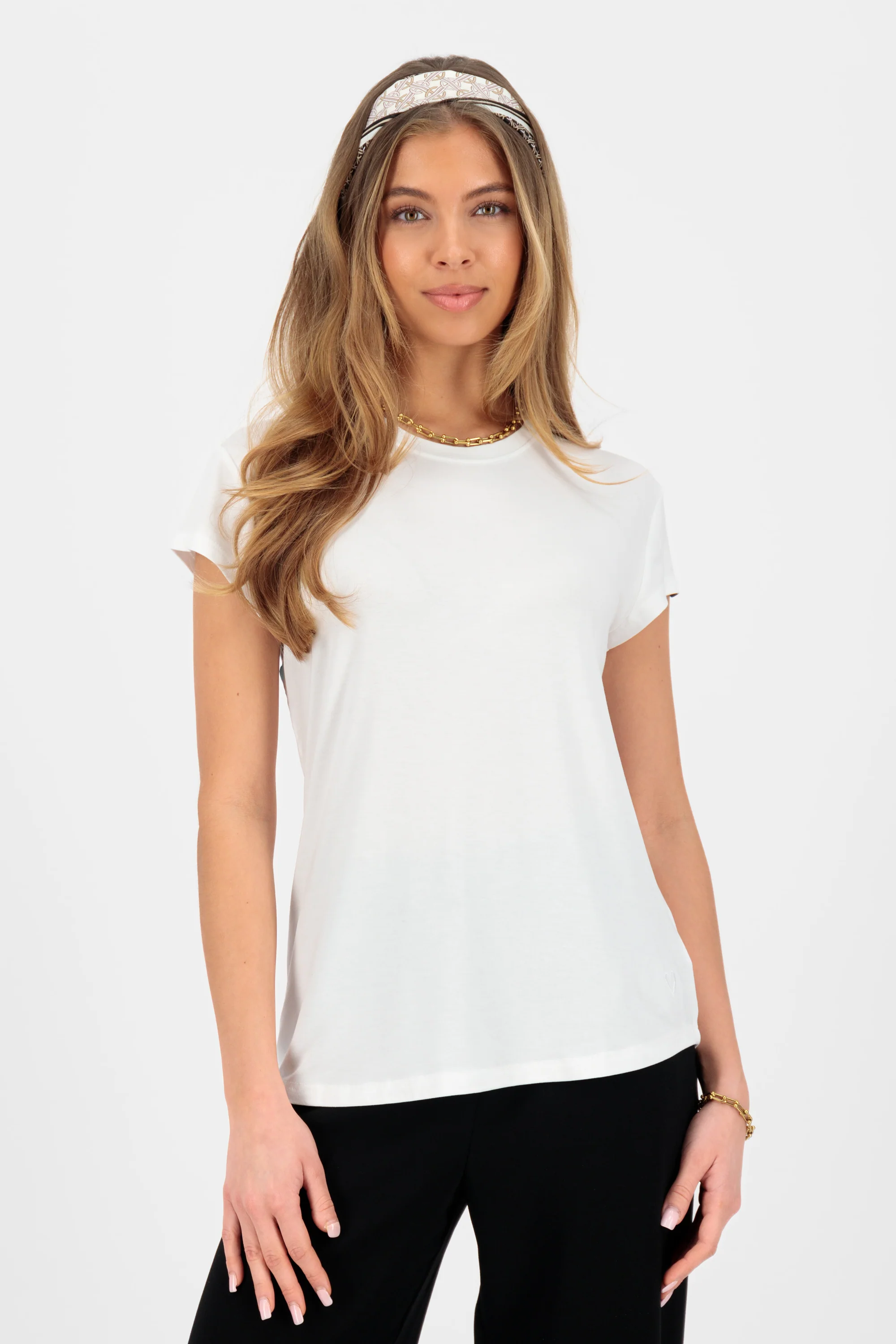 Bild von ALIFE and Kickin MimmyAK A Shirt Damen Kurzarmshirt, T-Shirt White S