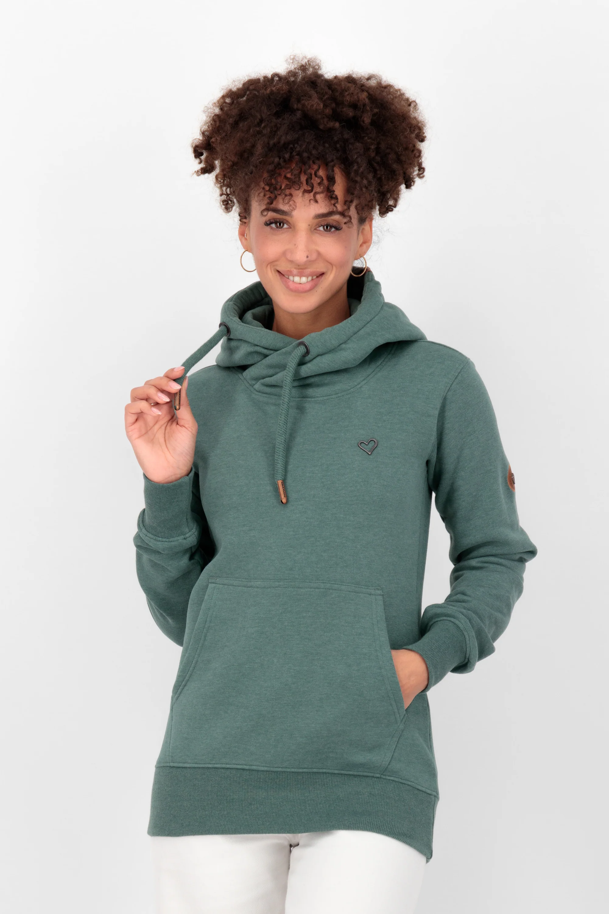 Bild von SarahAK A Hoodie  Dunkelgrün