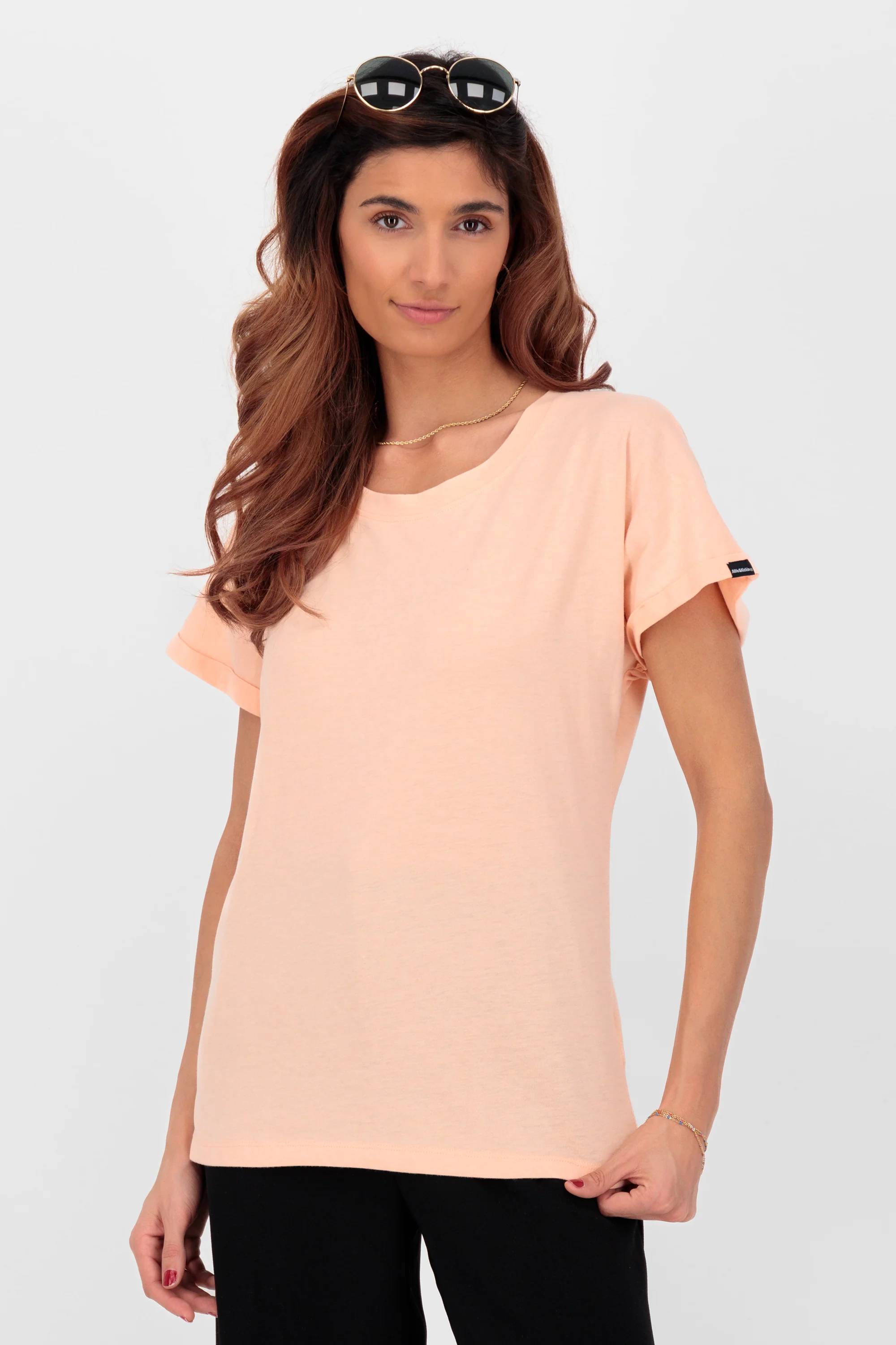 Bild von Alife & Kickin Rundhalsshirt "Damen MalaikaAK A"