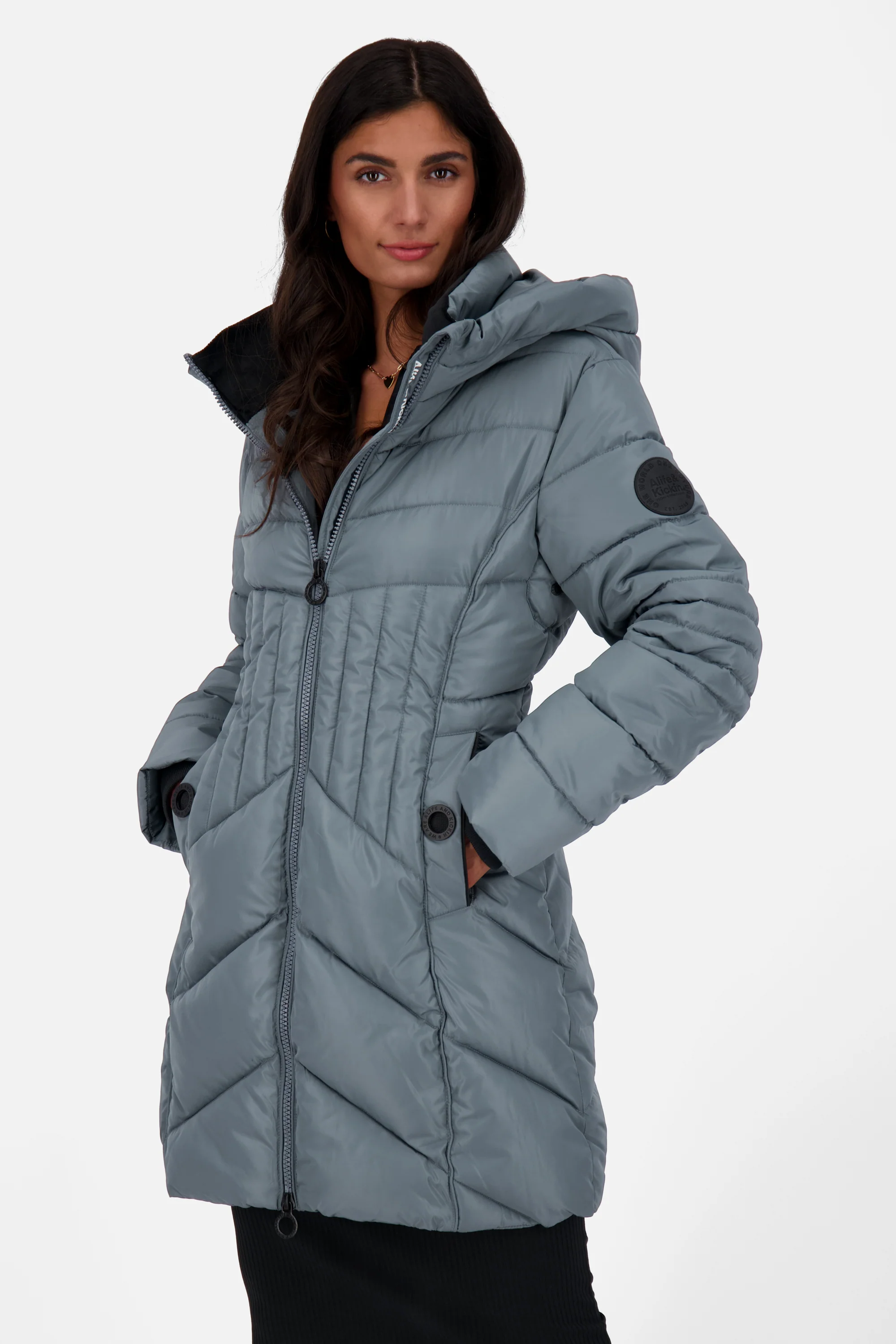 Bild von Alife & Kickin PriskaAK A Puffer Parka (11234-9999) basalt