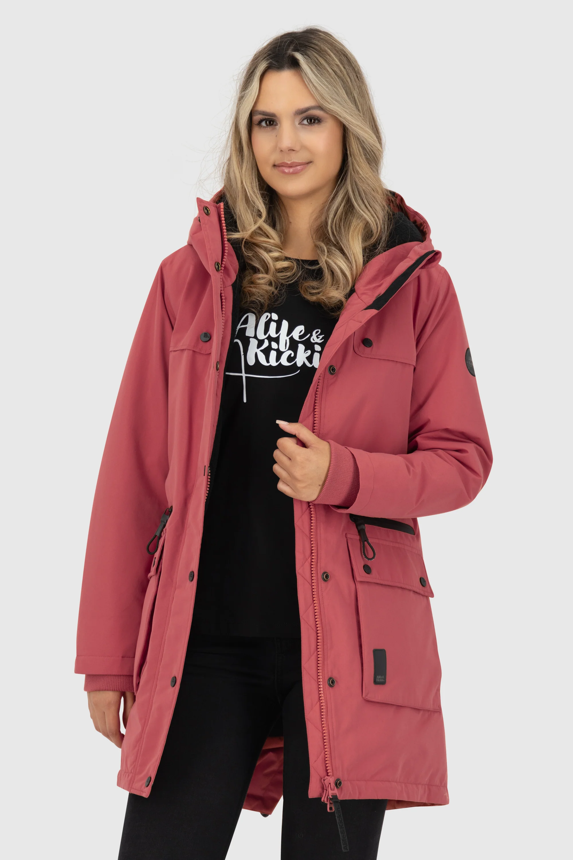 Bild von CharlottAK A Parka Rot