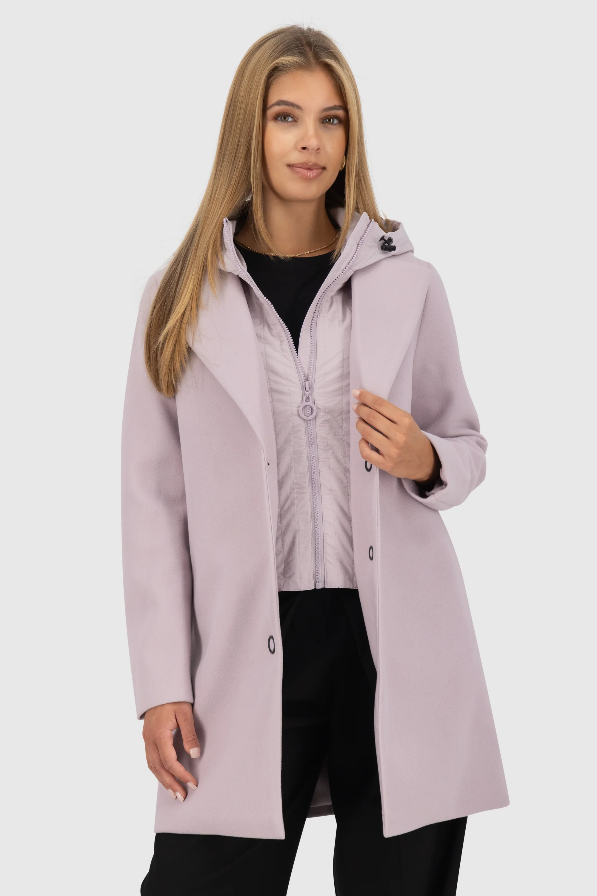 Bild von AjaAK A Jacket long Hybrid Violett