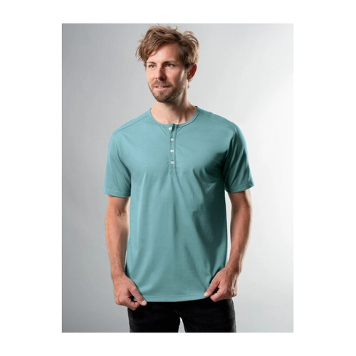 Bild von Trigema T-Shirt mit Knopfleiste DELUXE Baumwolle