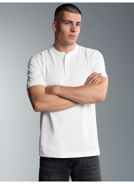 Bild von Trigema Poloshirt »TRIGEMA Poloshirt mit Stehkragen«