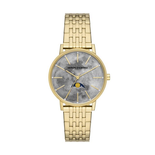 Bild von Emporio Armani Quarzuhr Armani Exchange AX5586, Armani Exchange Herrenuhr mondphaser AX5586