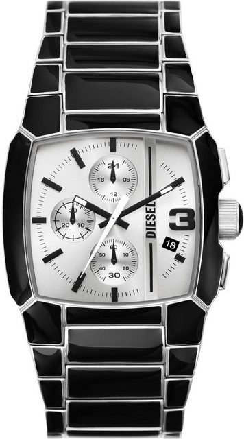 Bild von Diesel Chronograph CLIFFHANGER, DZ4646, Quarzuhr, Armbanduhr, Herrenuhr, Datum,Stoppfunktion, Edelstahlarmband